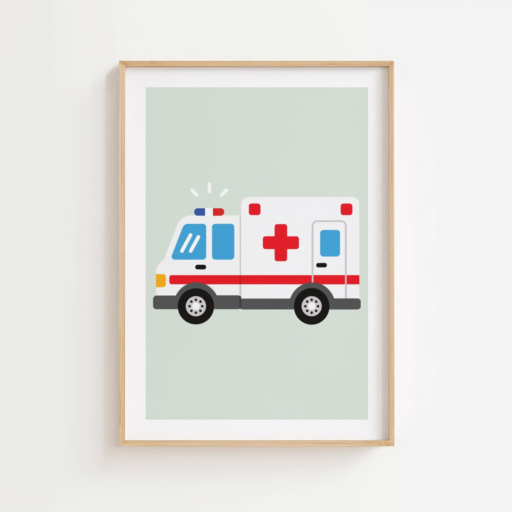 Ambulansposter poster