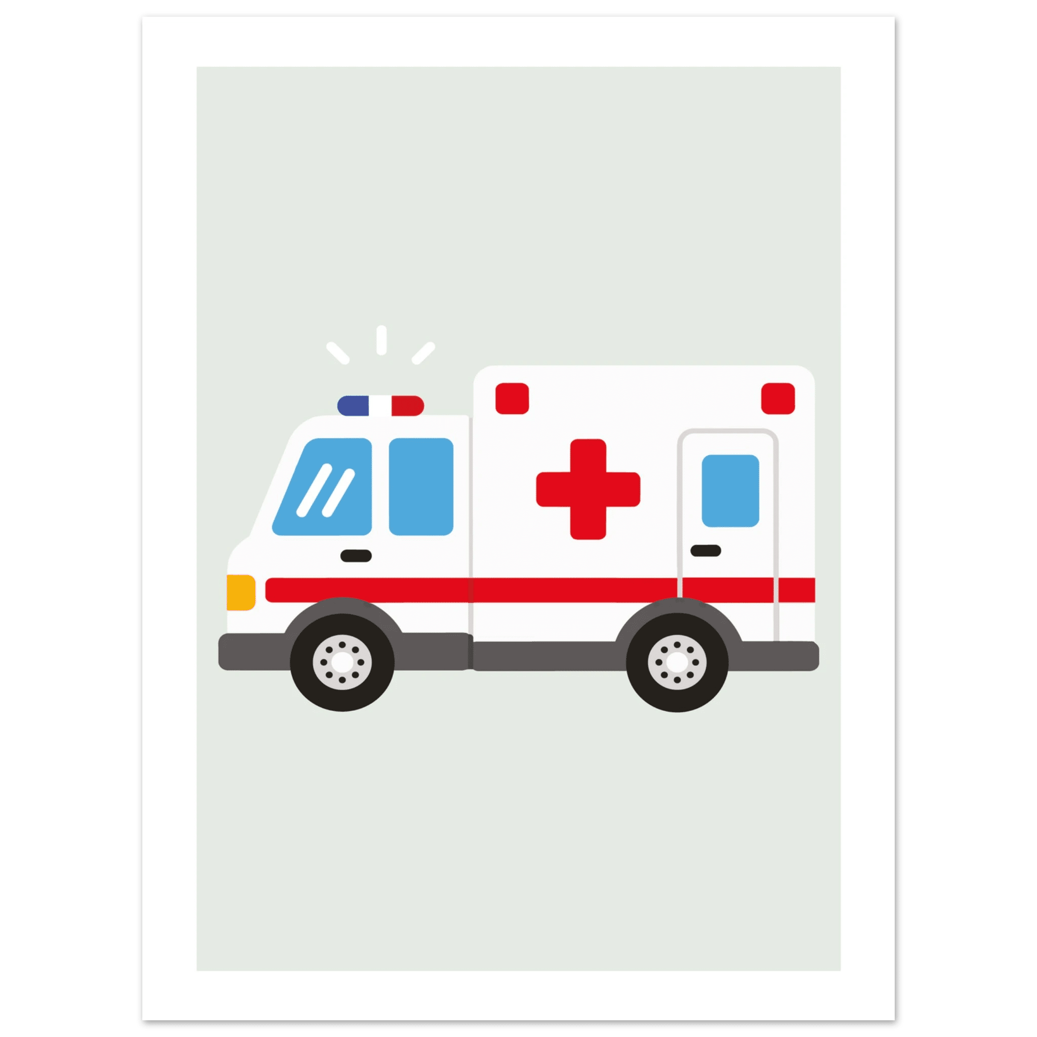 Ambulansposter poster