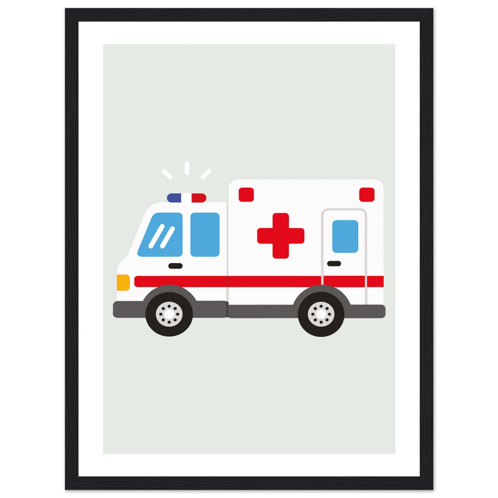 Ambulansposter poster
