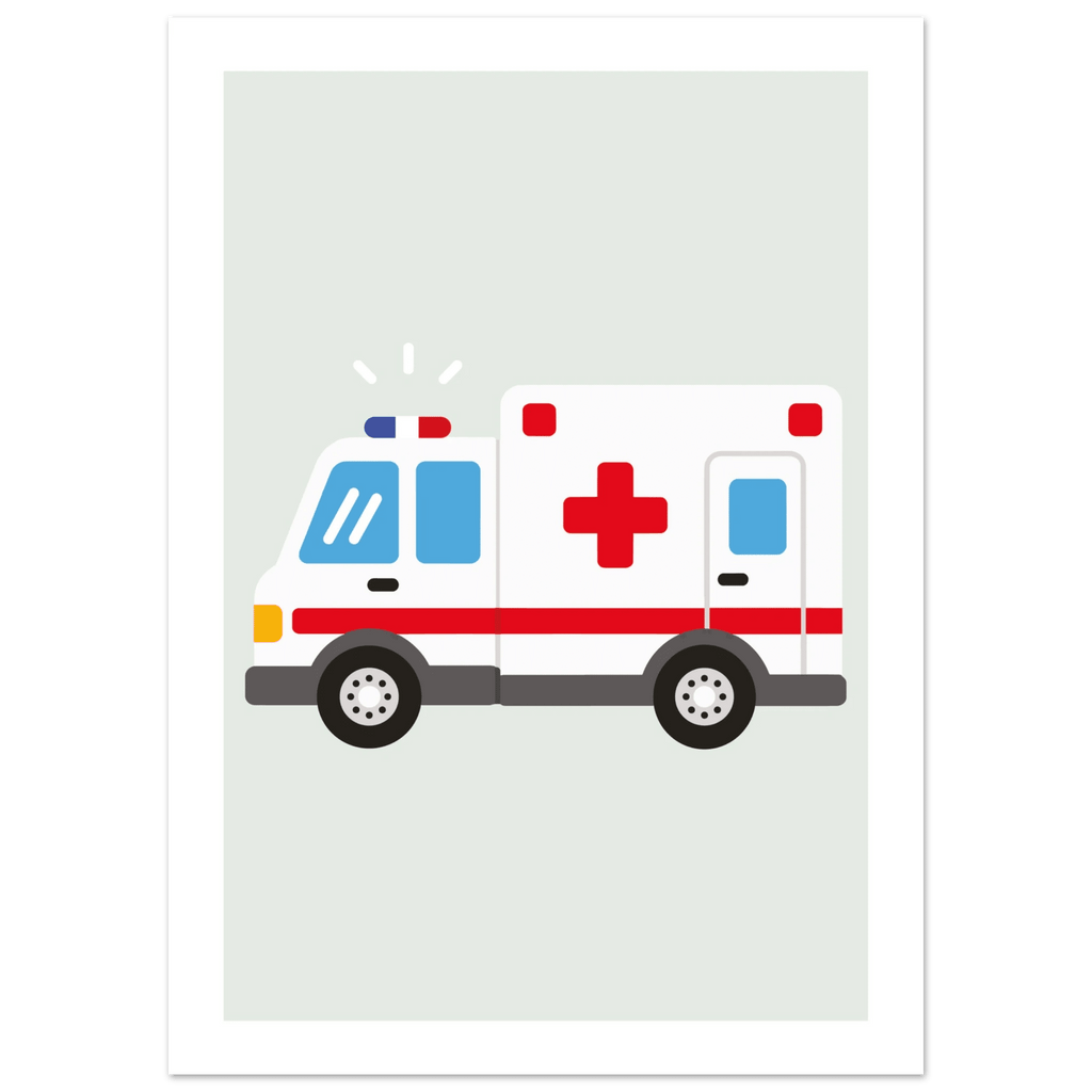Ambulansposter poster