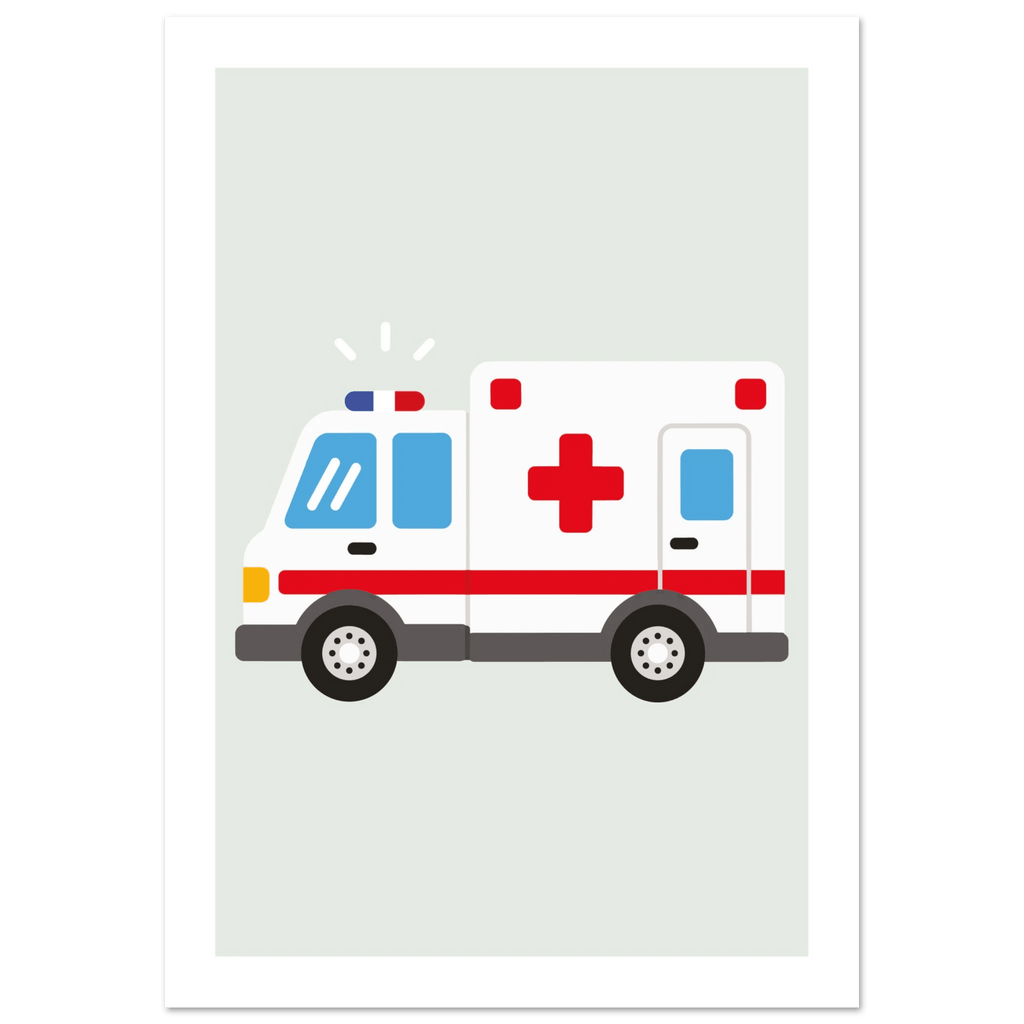Ambulansposter poster