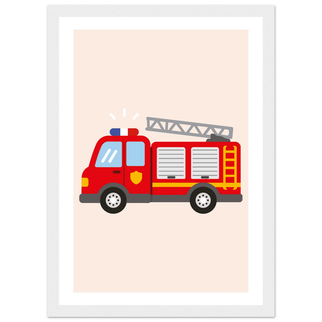 Brandbilsposter poster