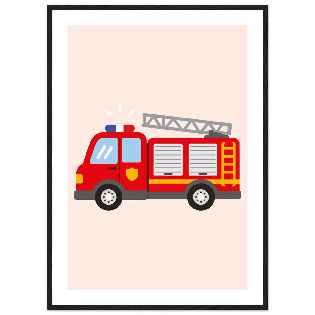 Brandbilsposter poster