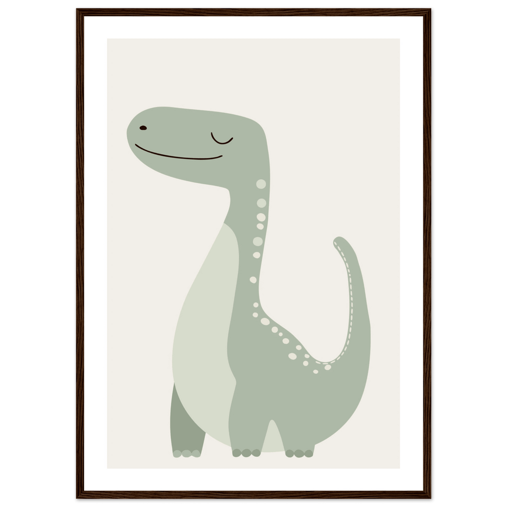 Brontosaurus dinosaurieposter poster