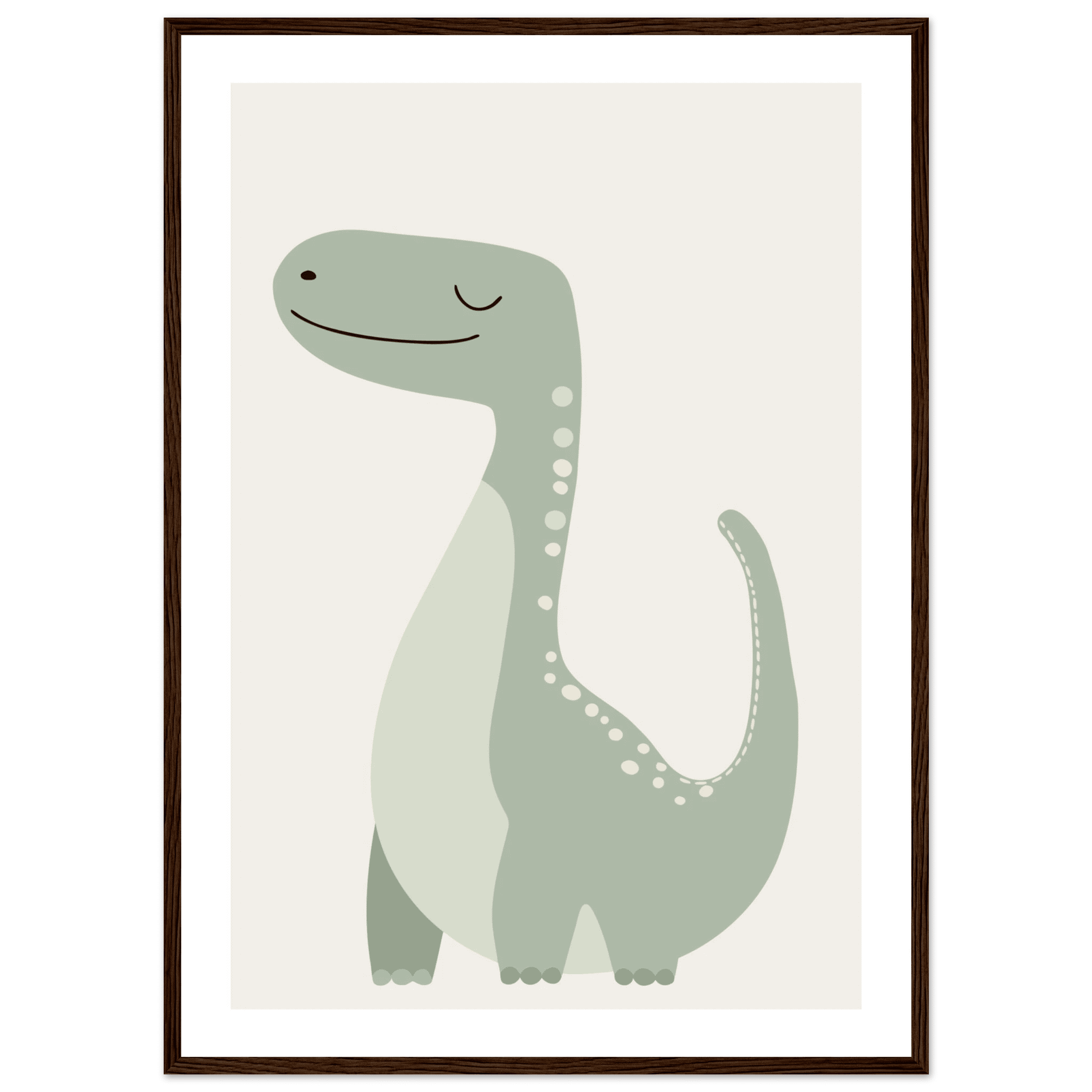 Brontosaurus dinosaurieposter poster
