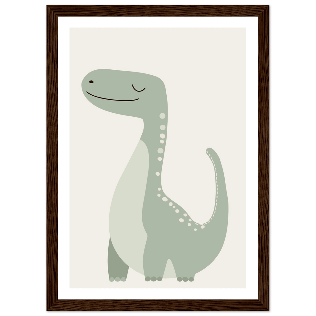 Brontosaurus dinosaurieposter poster