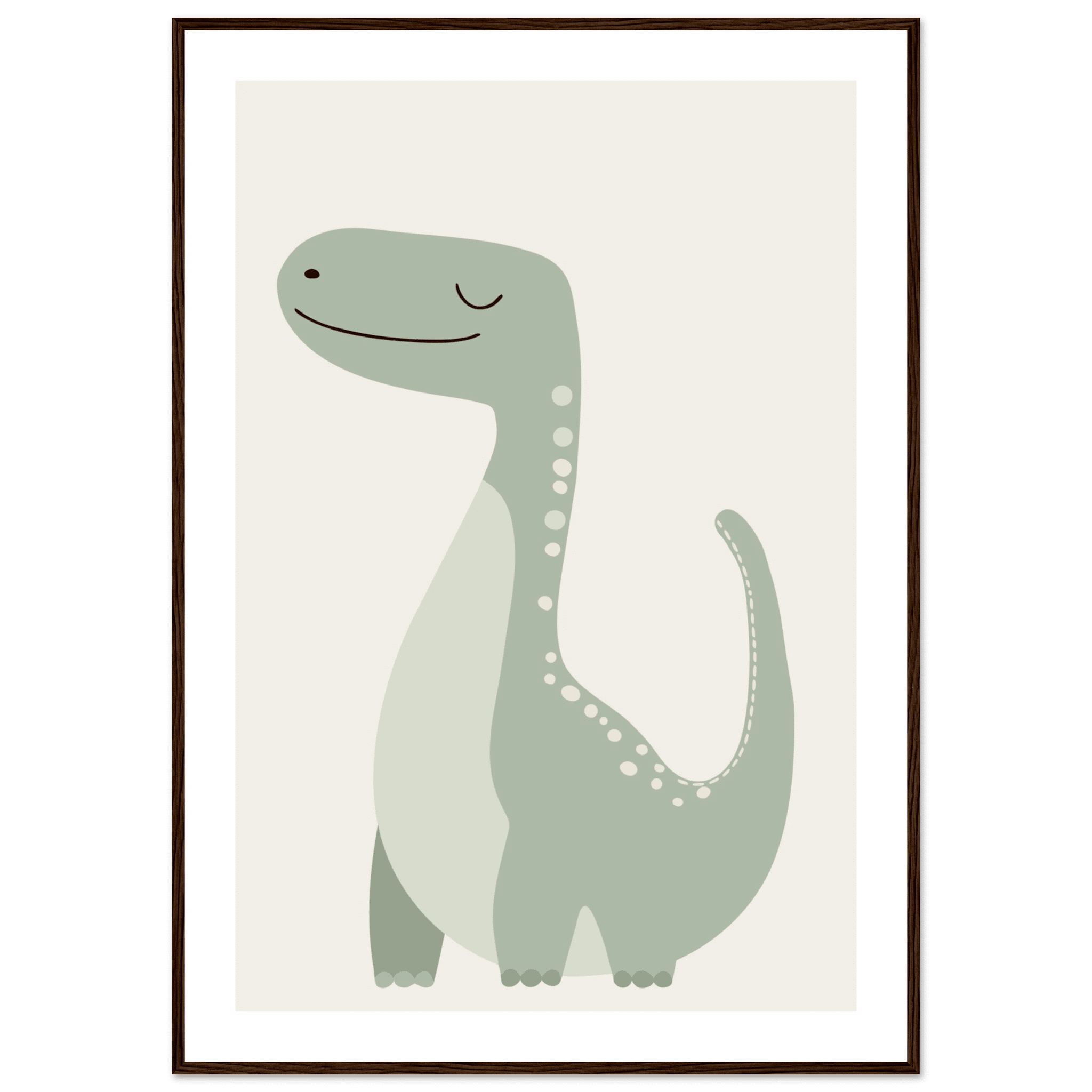 Brontosaurus dinosaurieposter poster