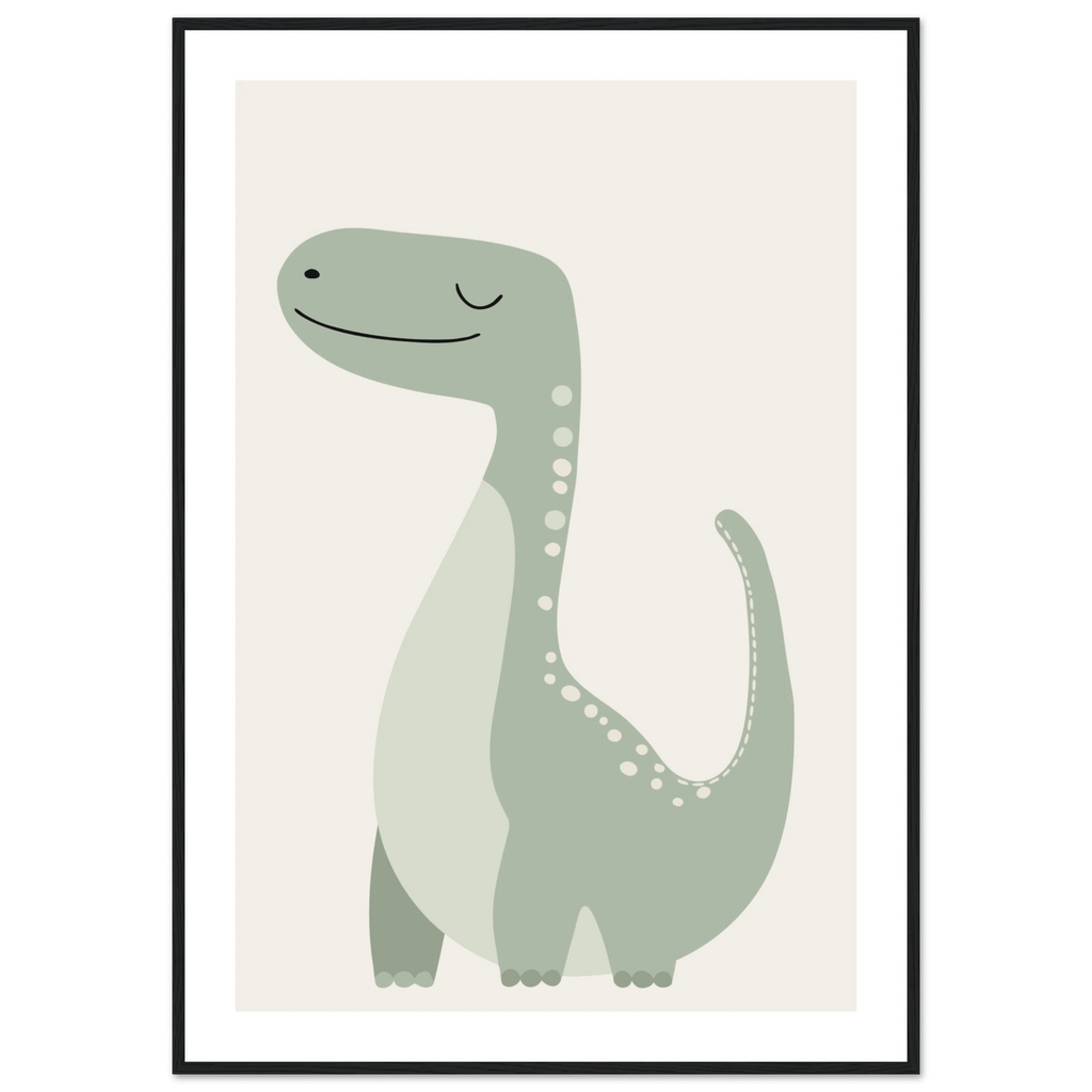 Brontosaurus dinosaurieposter poster