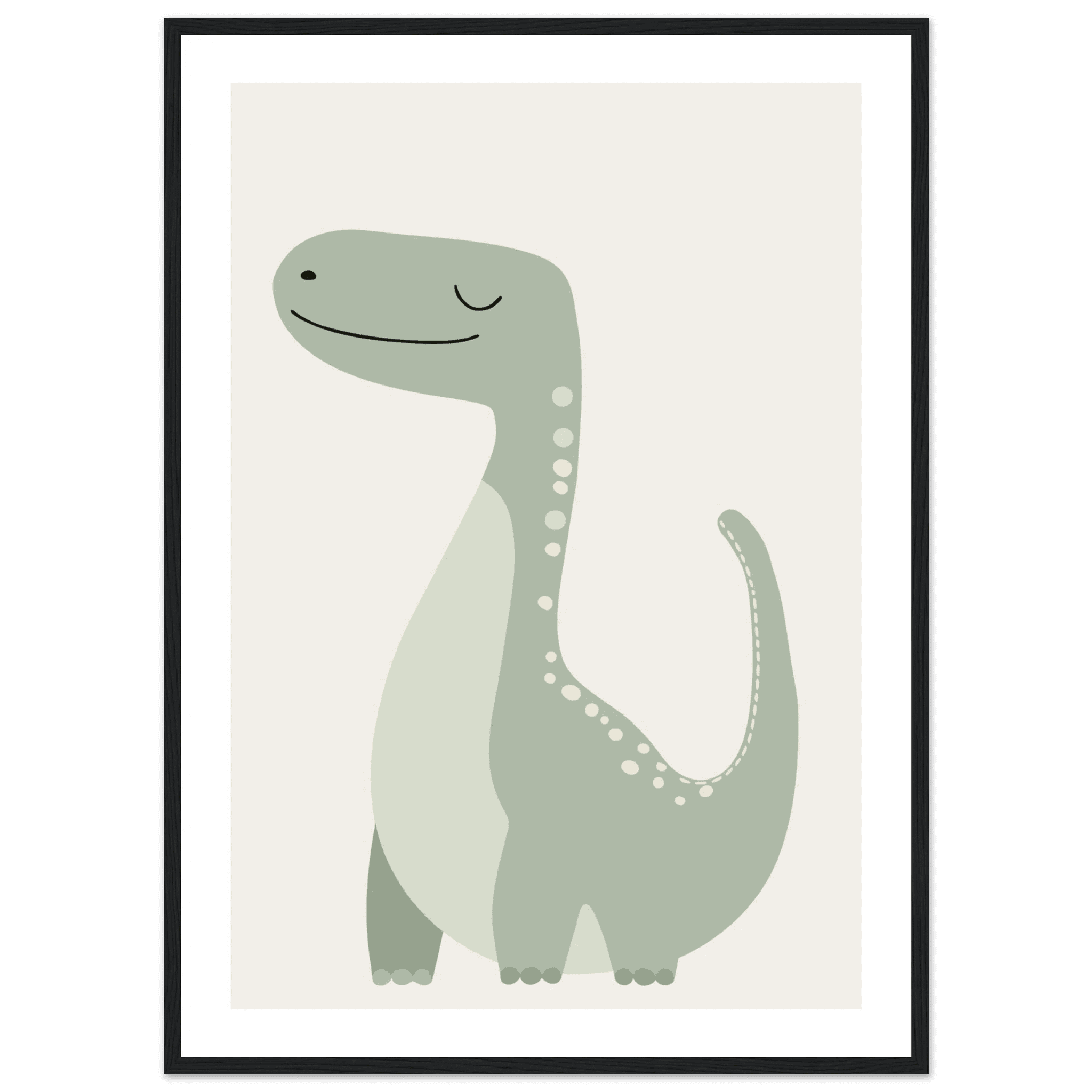 Brontosaurus dinosaurieposter poster