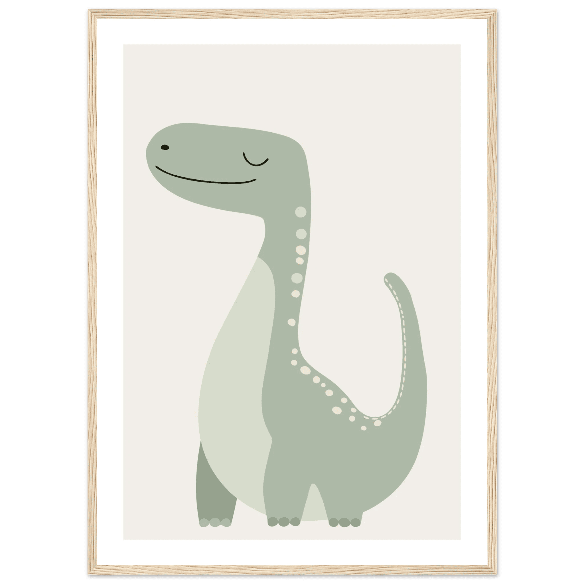 Brontosaurus dinosaurieposter poster