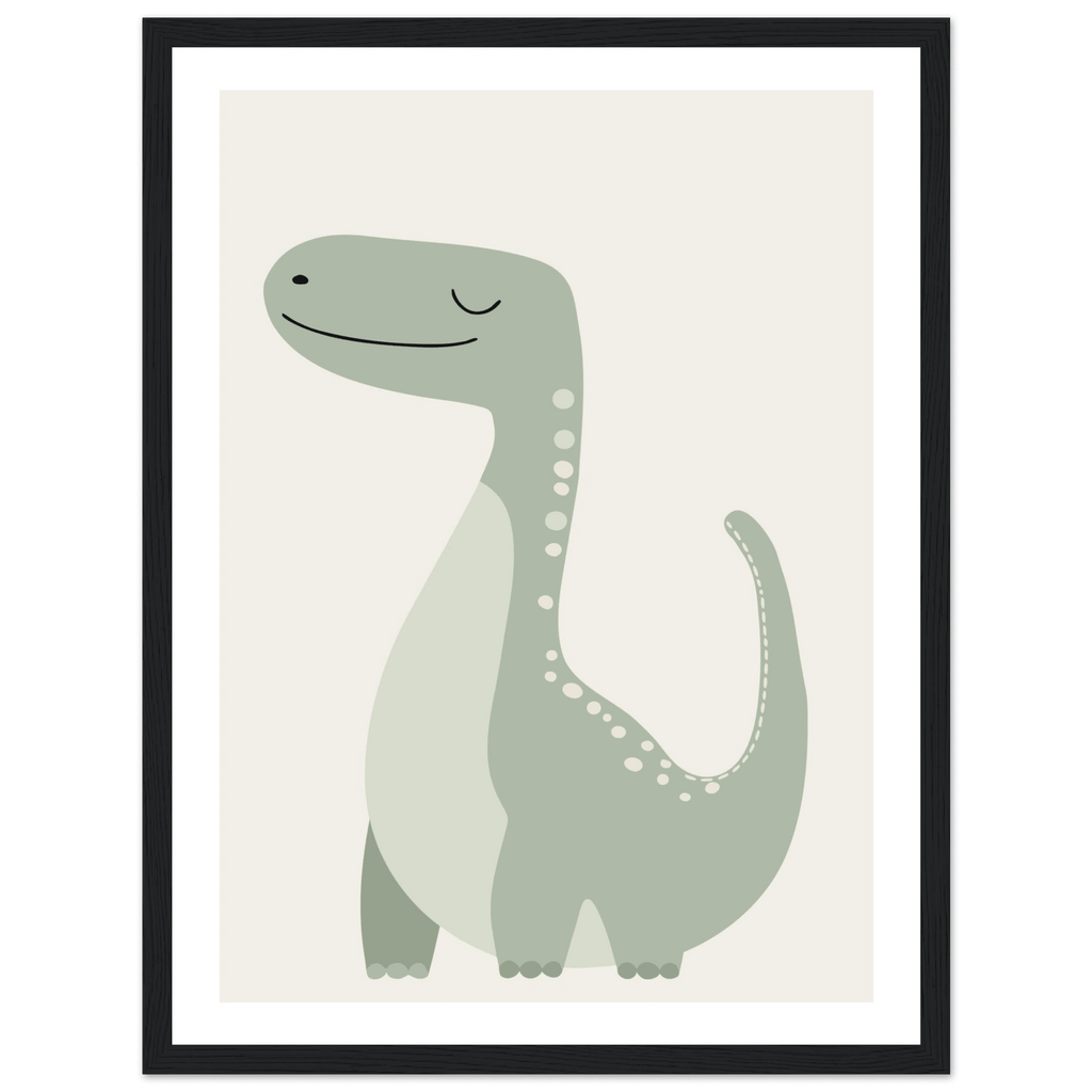 Brontosaurus dinosaurieposter poster