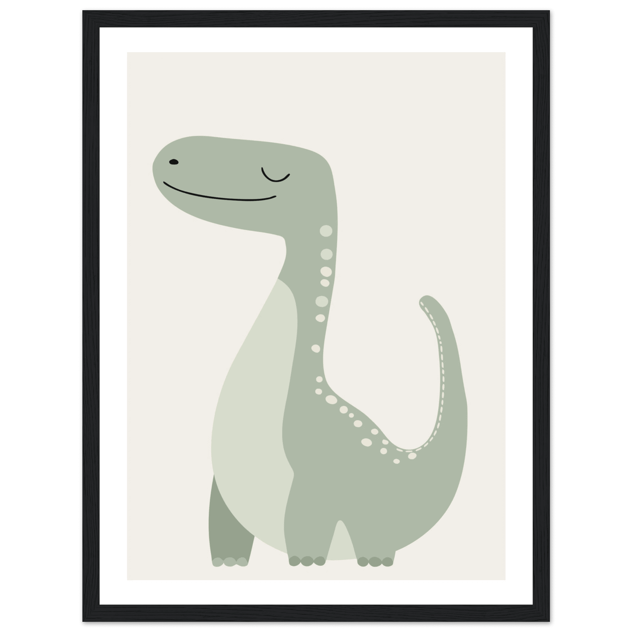 Brontosaurus dinosaurieposter poster