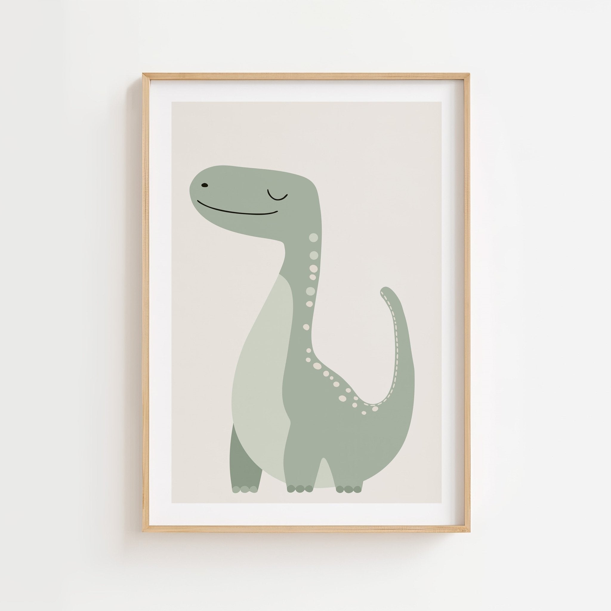 Brontosaurus dinosaurieposter poster