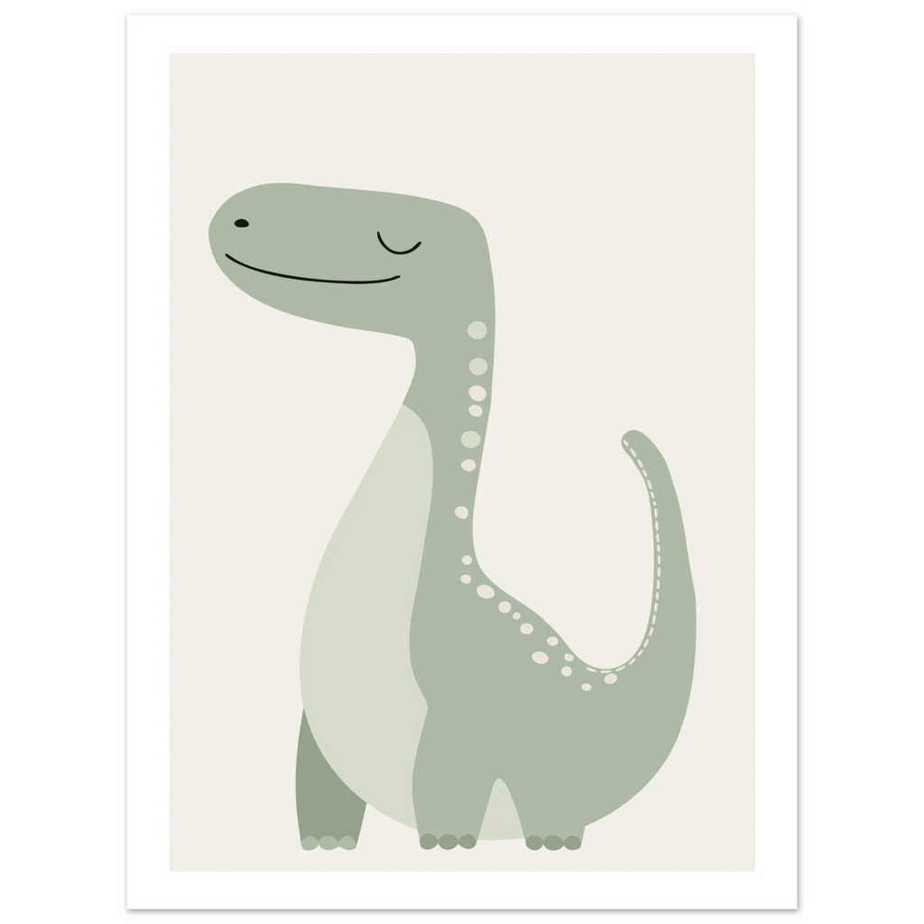 Brontosaurus dinosaurieposter poster