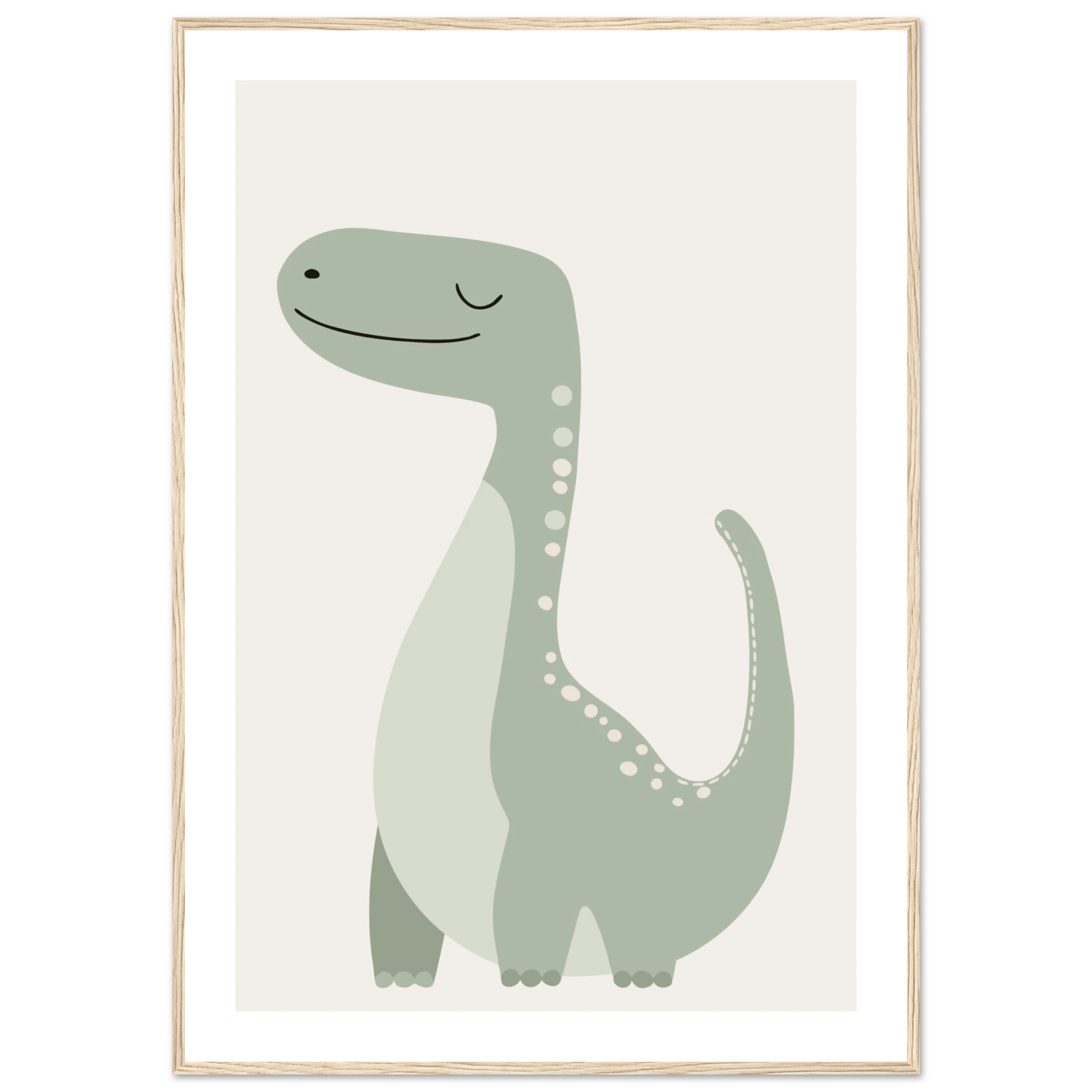 Brontosaurus dinosaurieposter poster