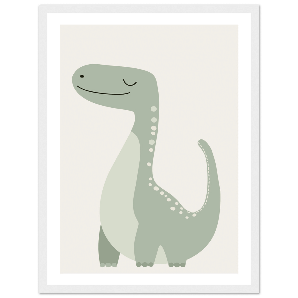 Brontosaurus dinosaurieposter poster