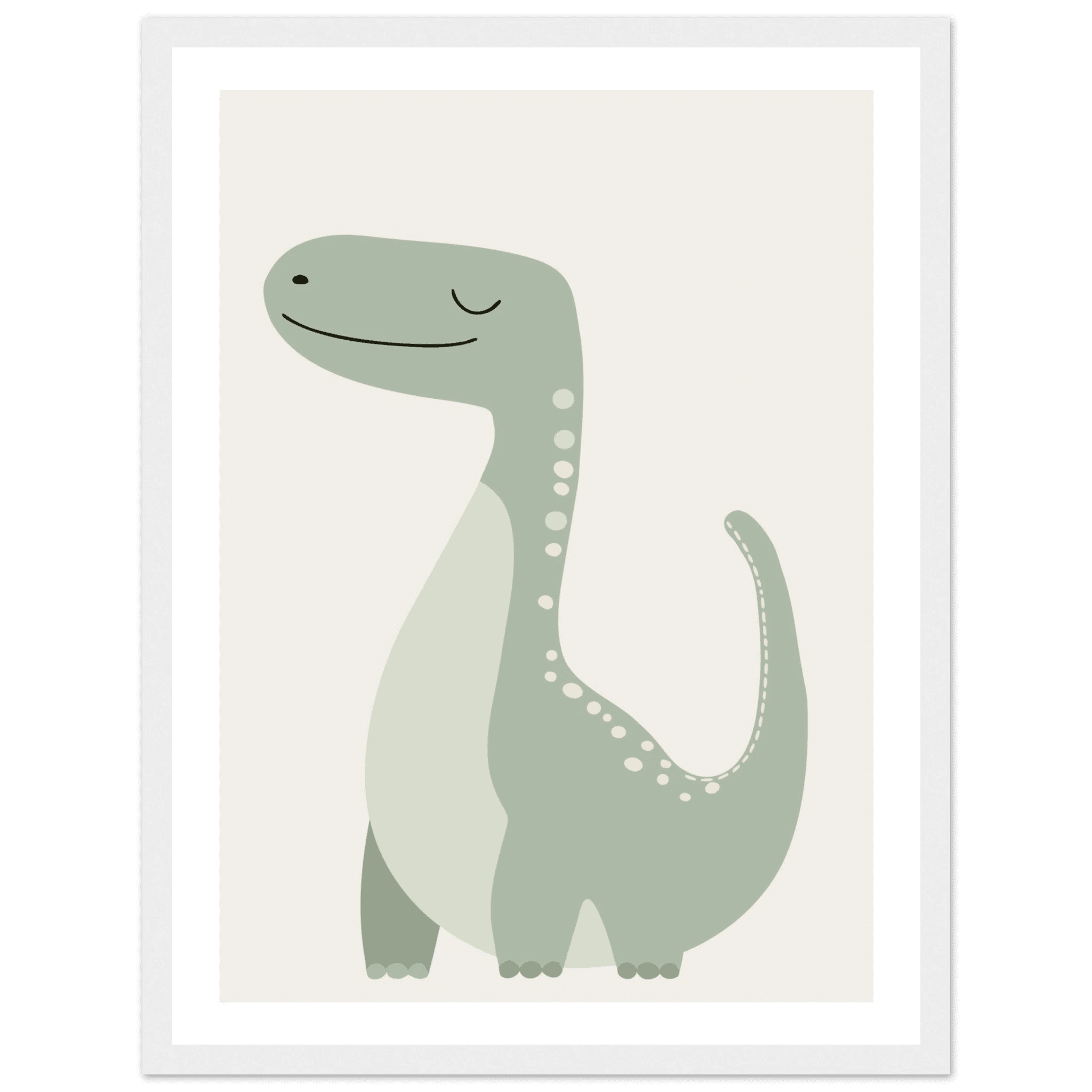 Brontosaurus dinosaurieposter poster