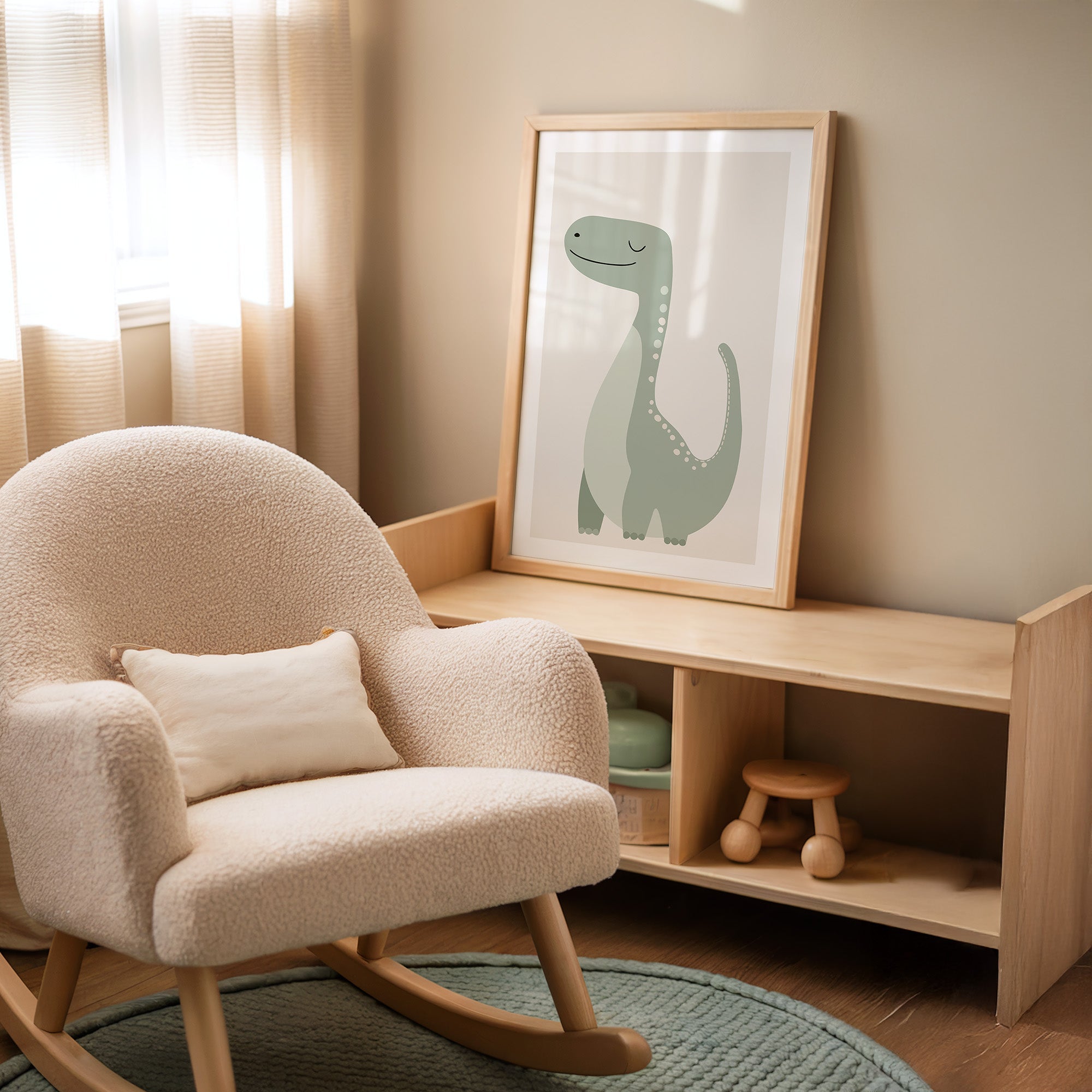 Brontosaurus dinosaurieposter poster