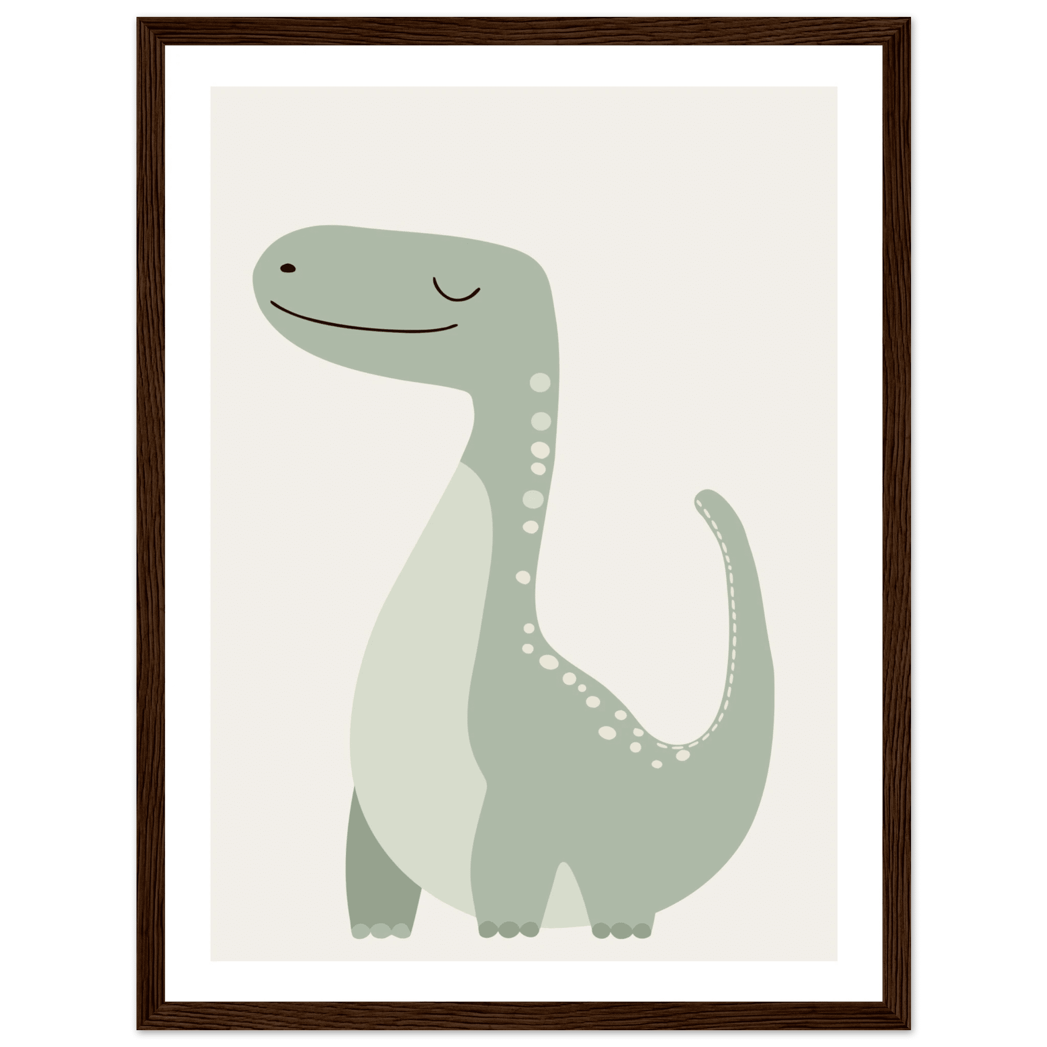Brontosaurus dinosaurieposter poster