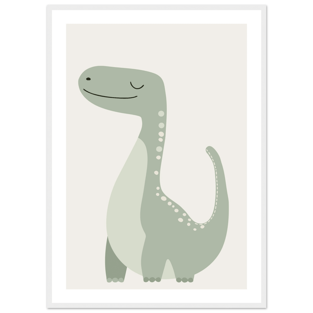 Brontosaurus dinosaurieposter poster