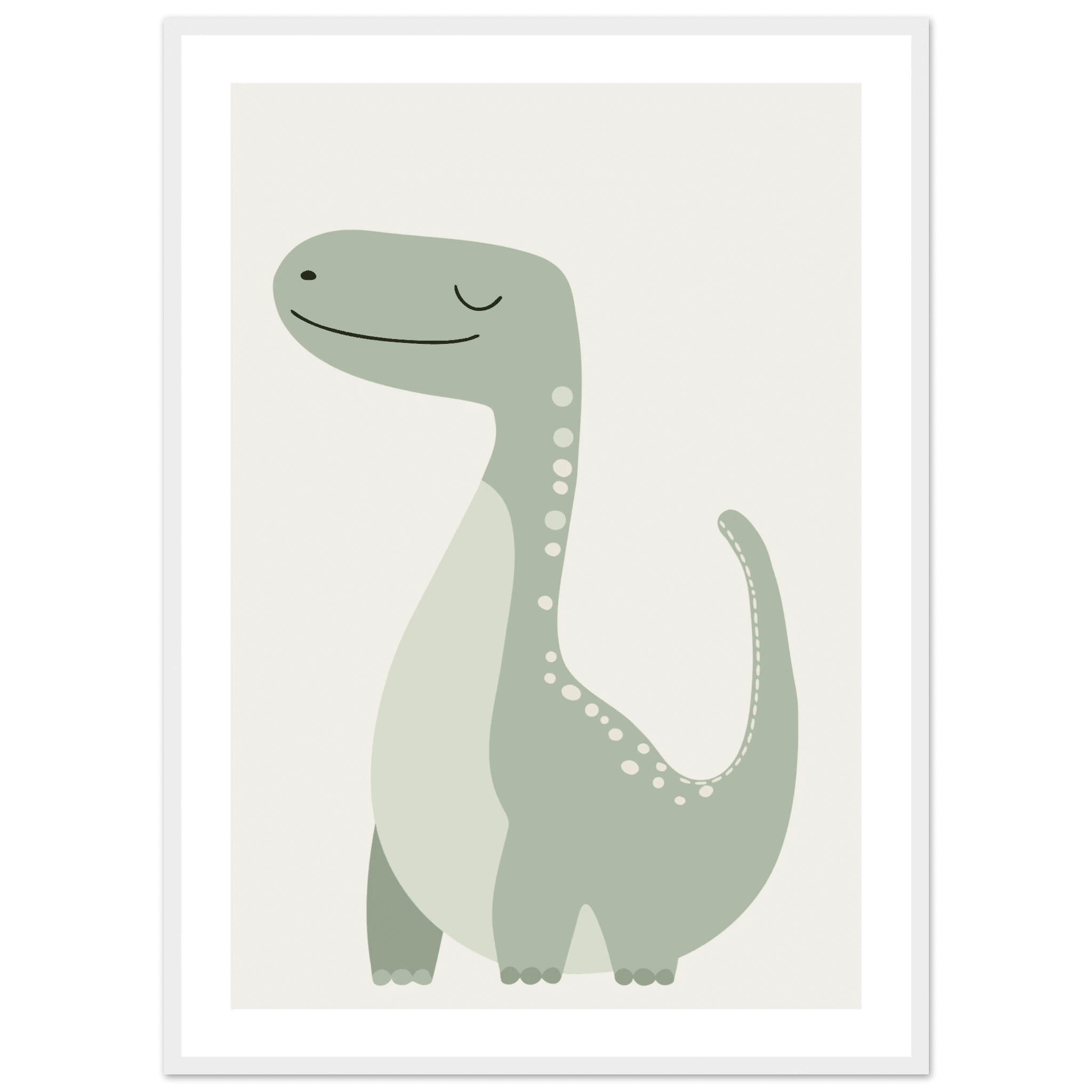 Brontosaurus dinosaurieposter poster