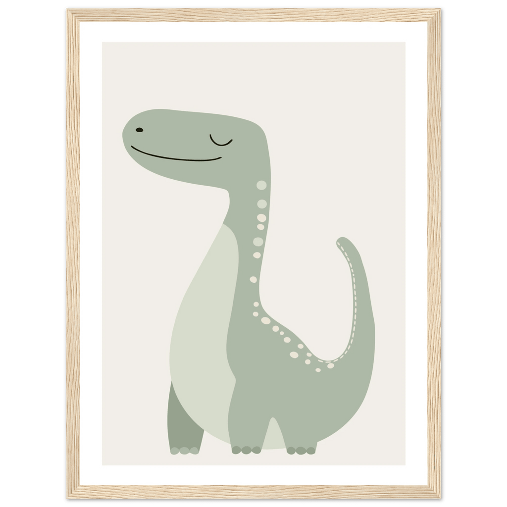 Brontosaurus dinosaurieposter poster