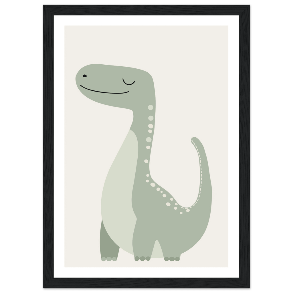 Brontosaurus dinosaurieposter poster
