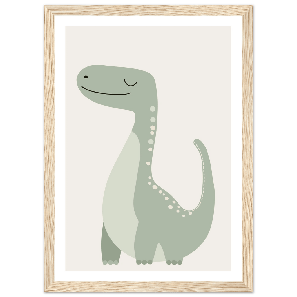 Brontosaurus dinosaurieposter poster