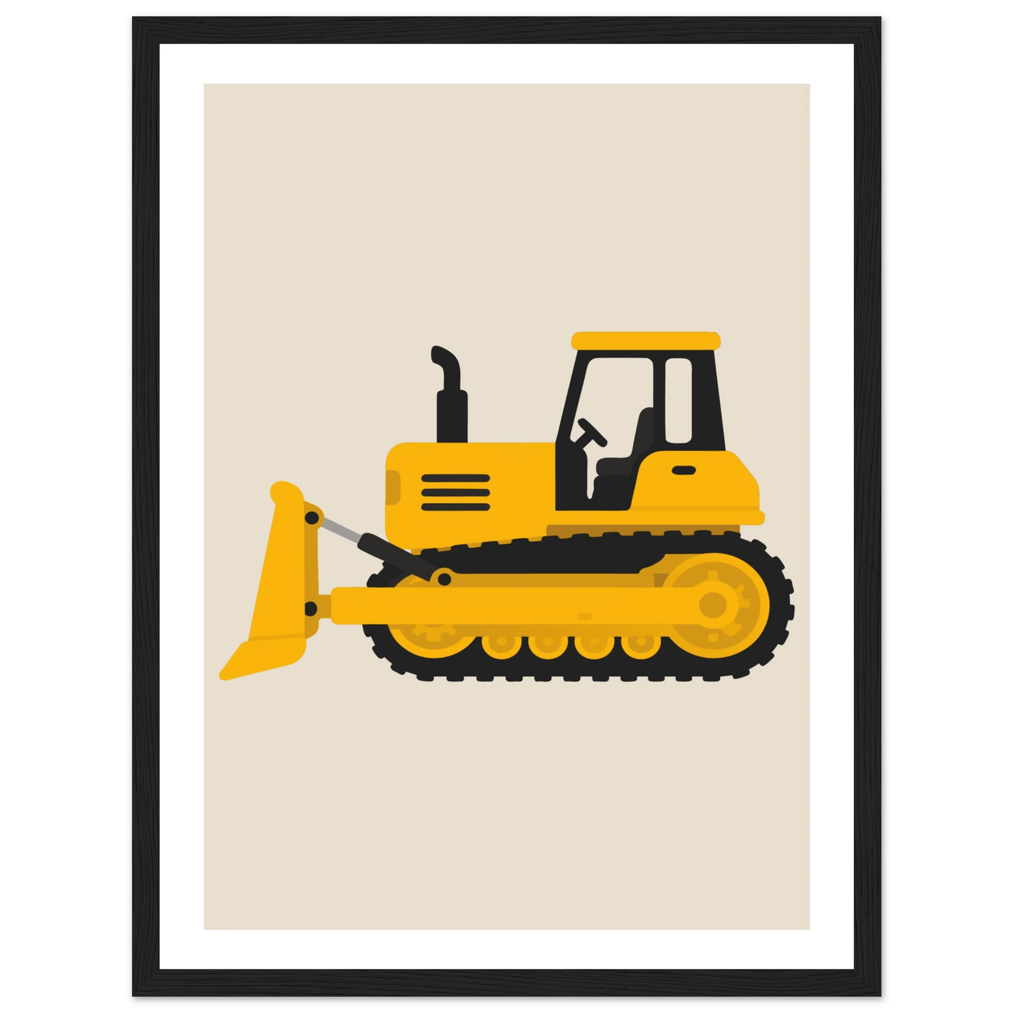 Bulldozer poster poster