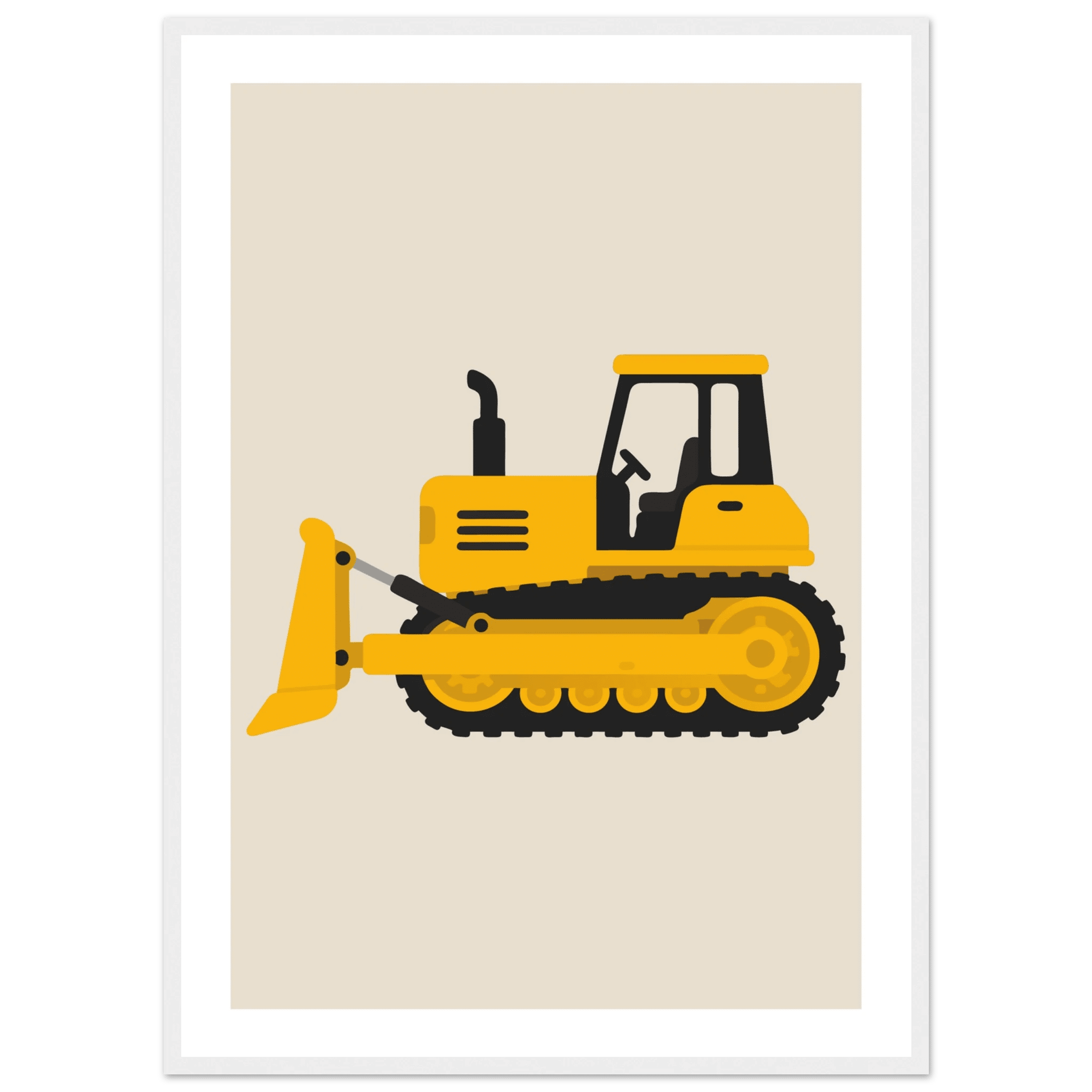 Bulldozer poster poster