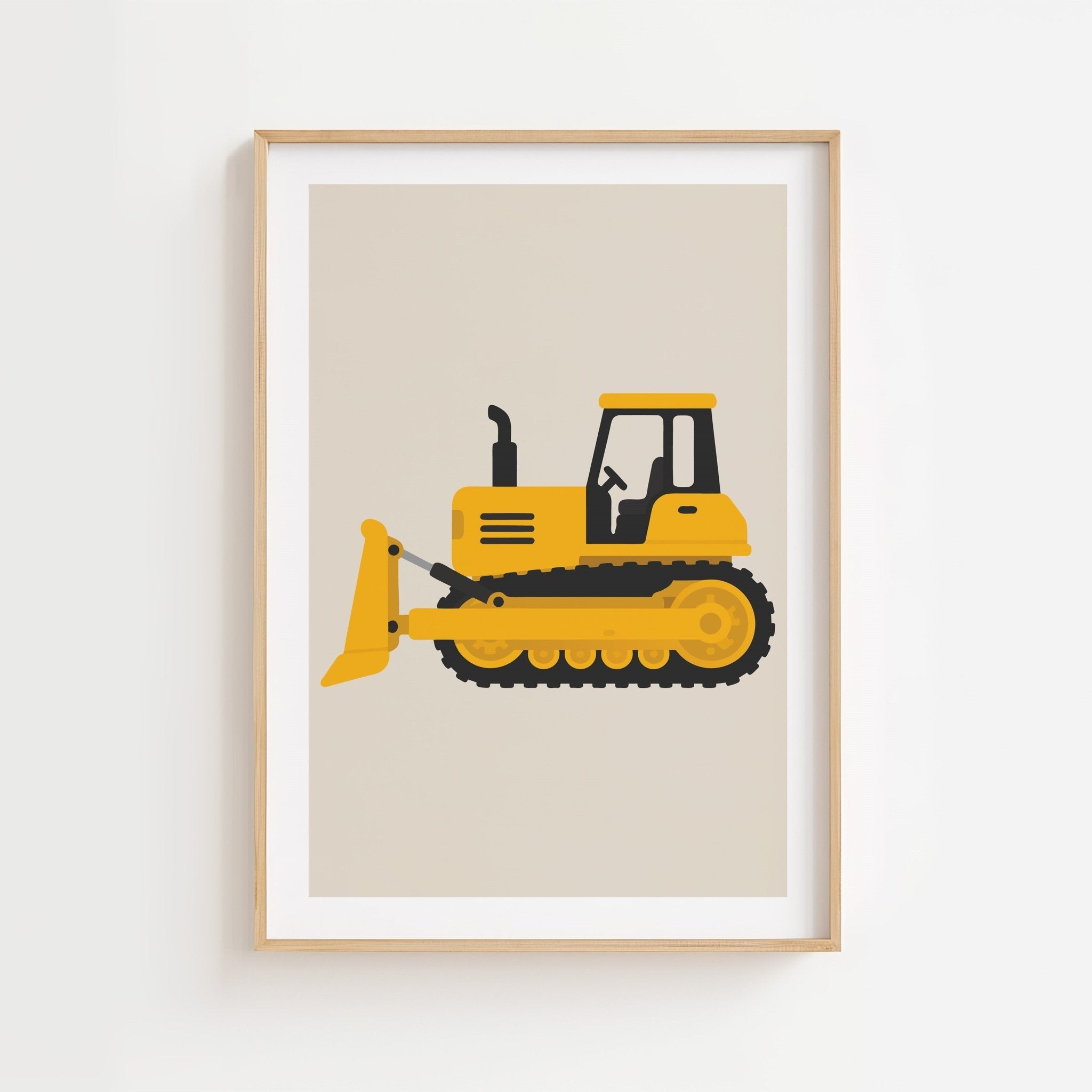 Bulldozer poster poster