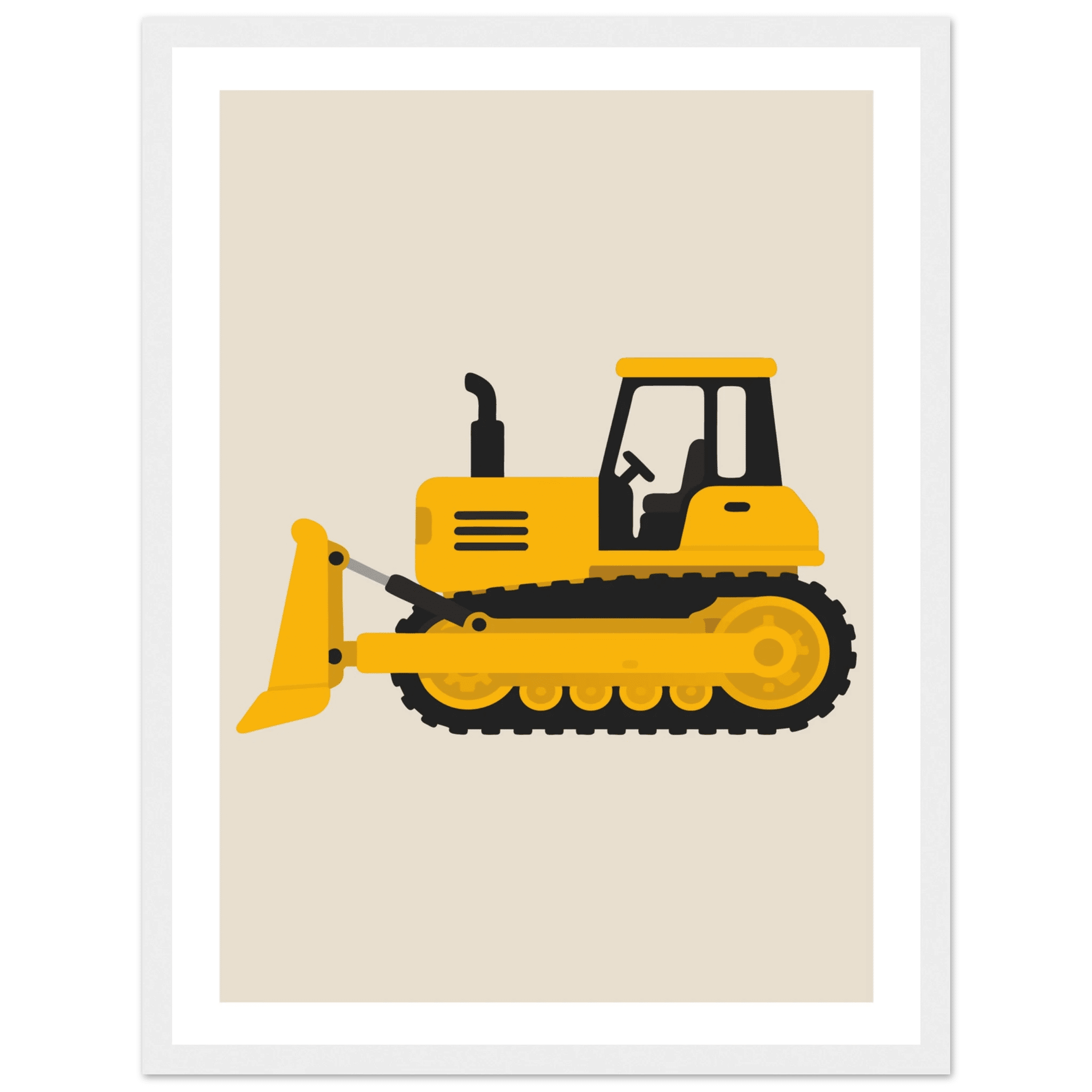 Bulldozer poster poster