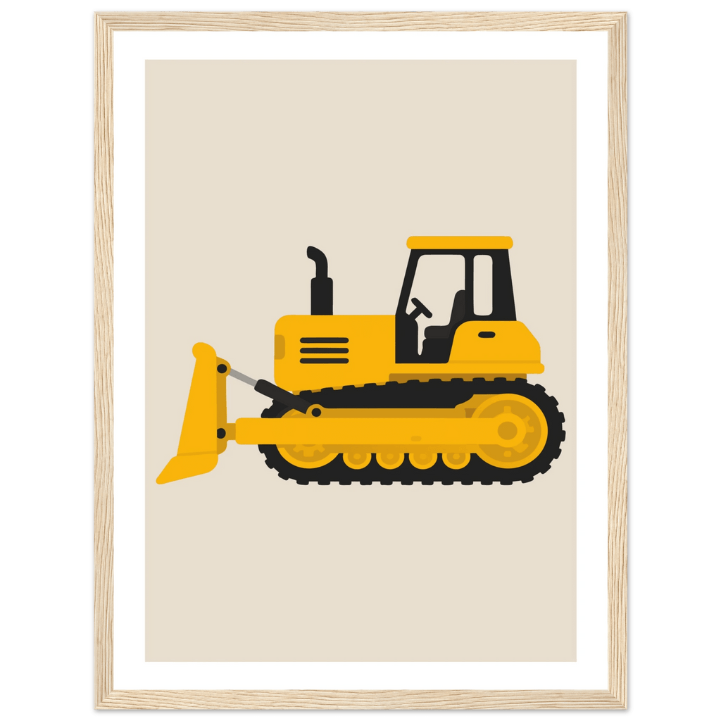 Bulldozer poster poster