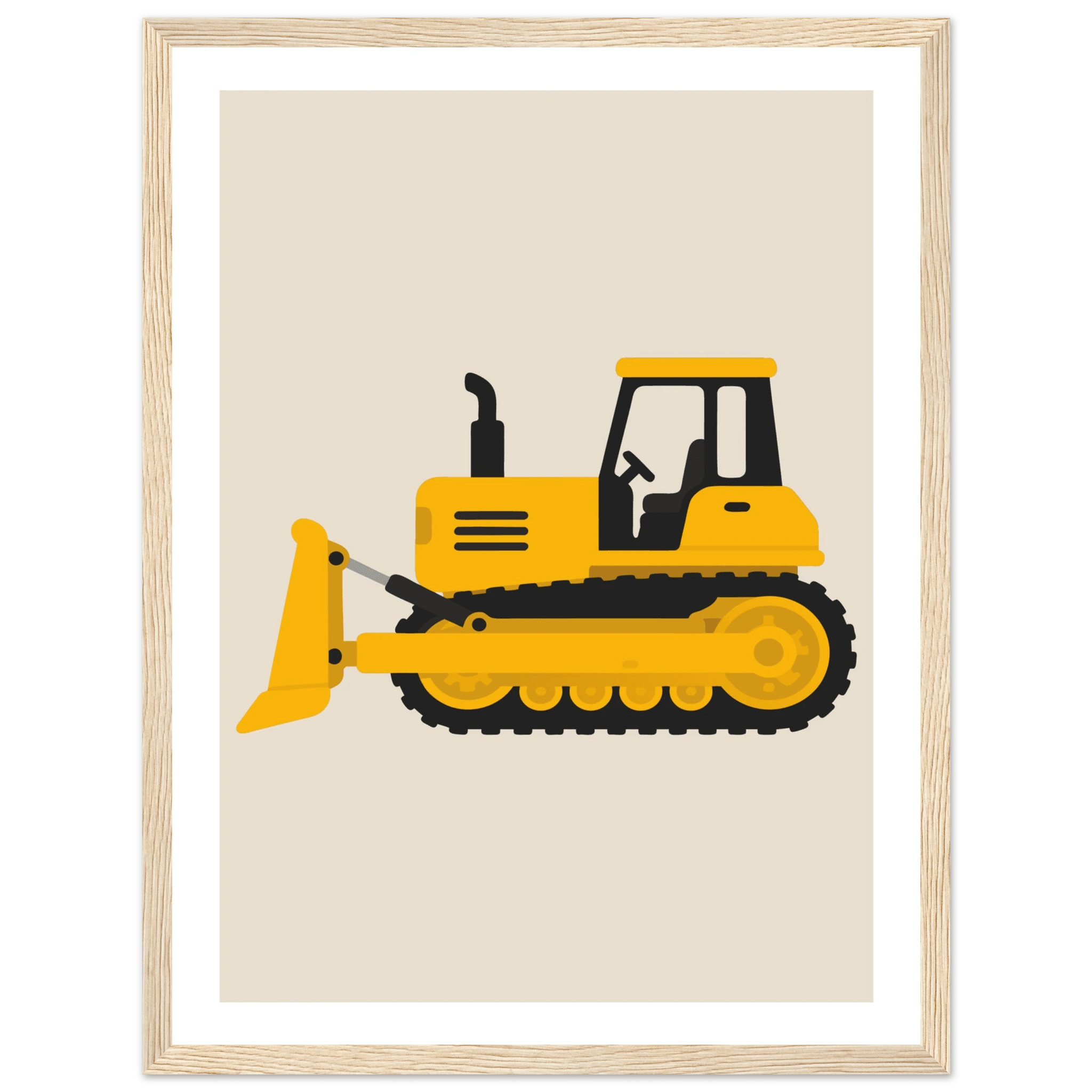 Bulldozer poster poster