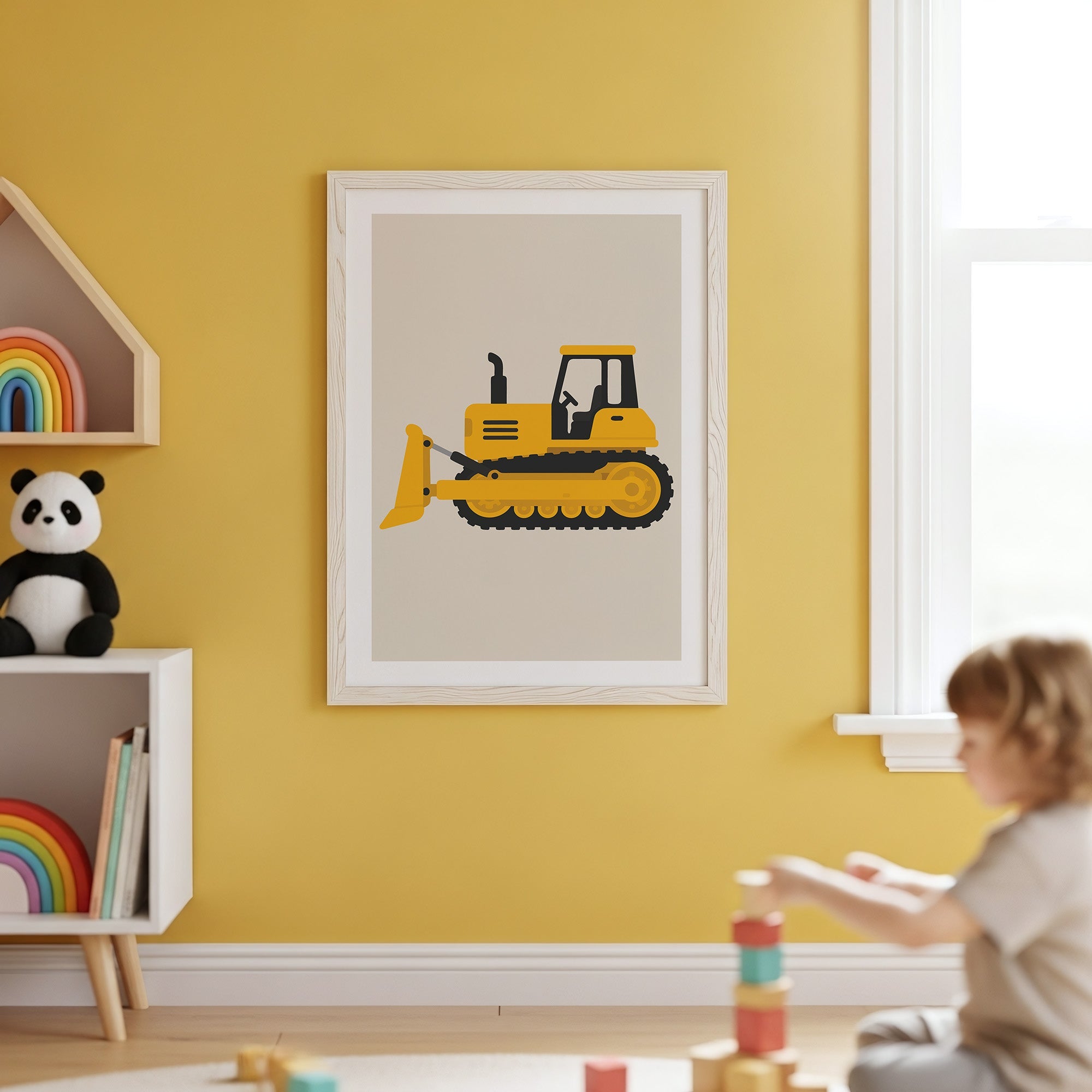 Bulldozer poster poster