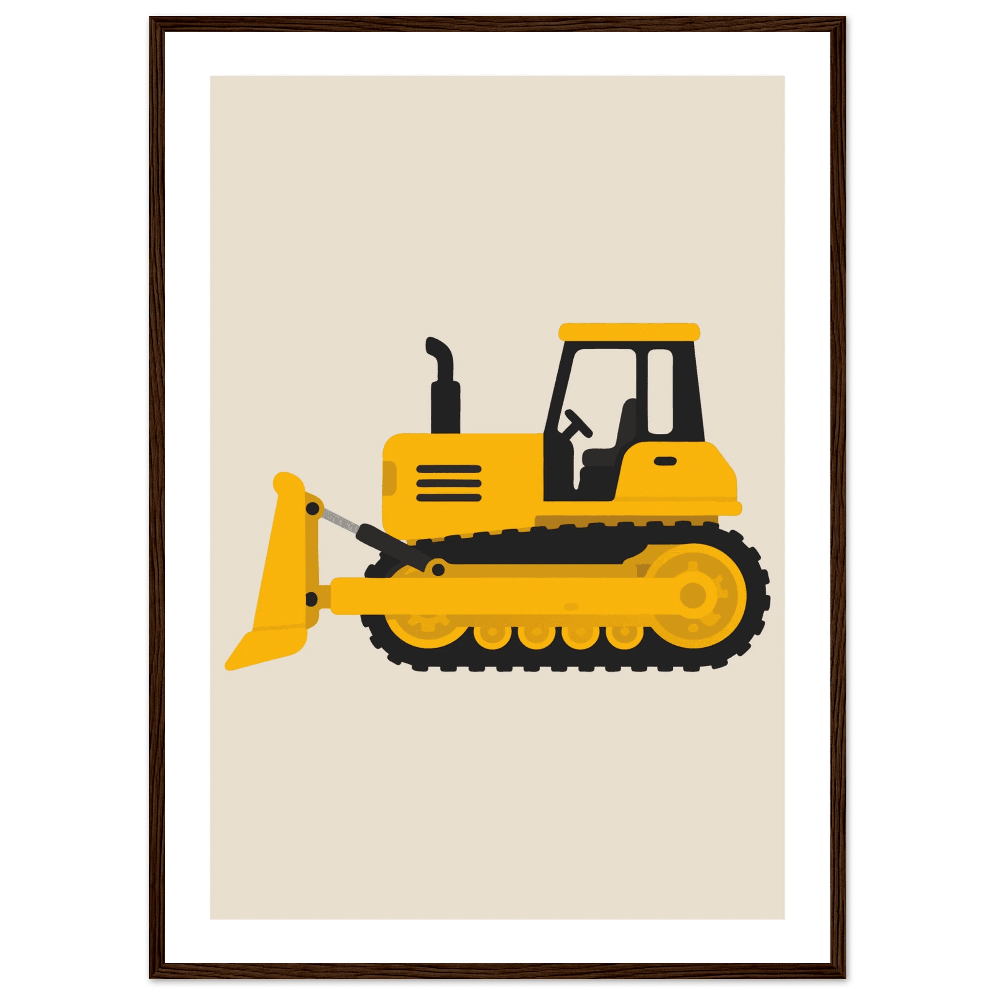 Bulldozer poster poster