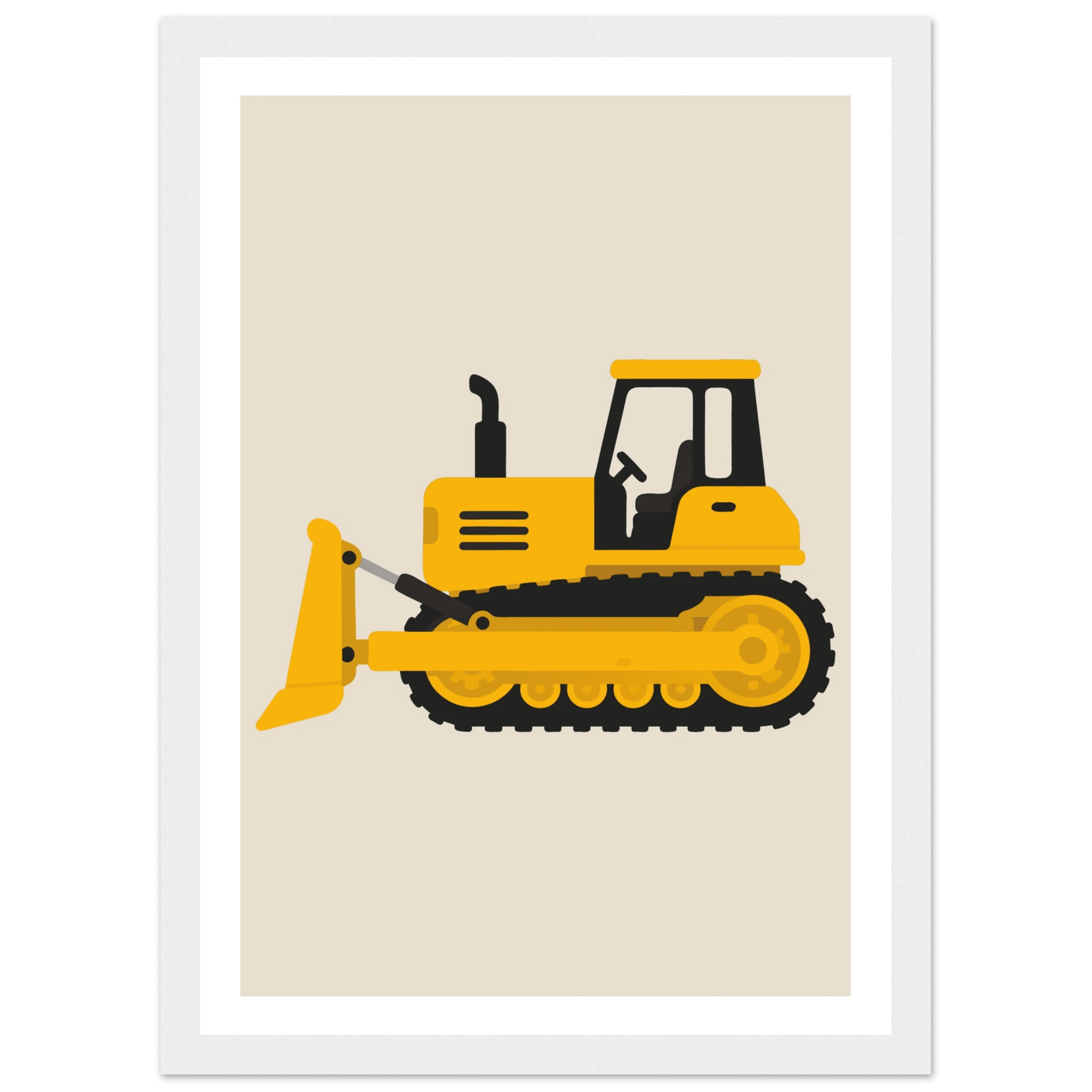 Bulldozer poster poster