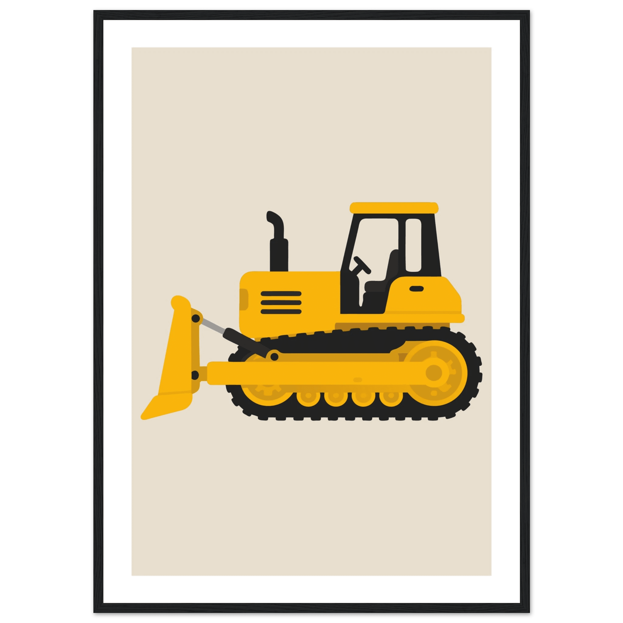 Bulldozer poster poster