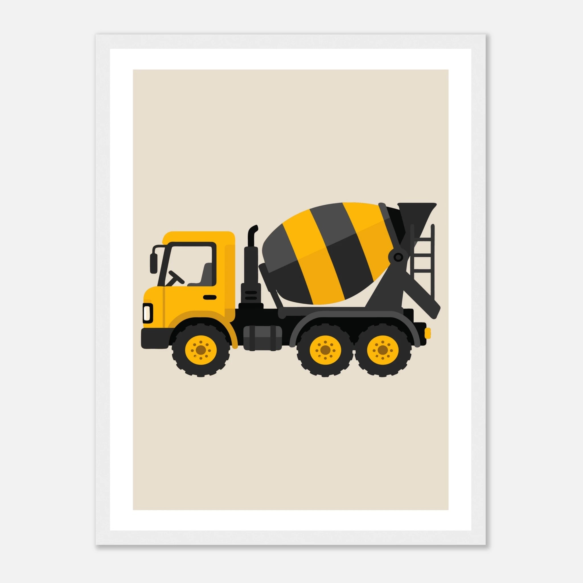 Cementbil poster poster