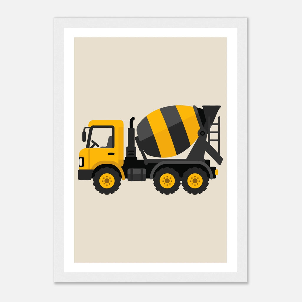 Cementbil poster poster