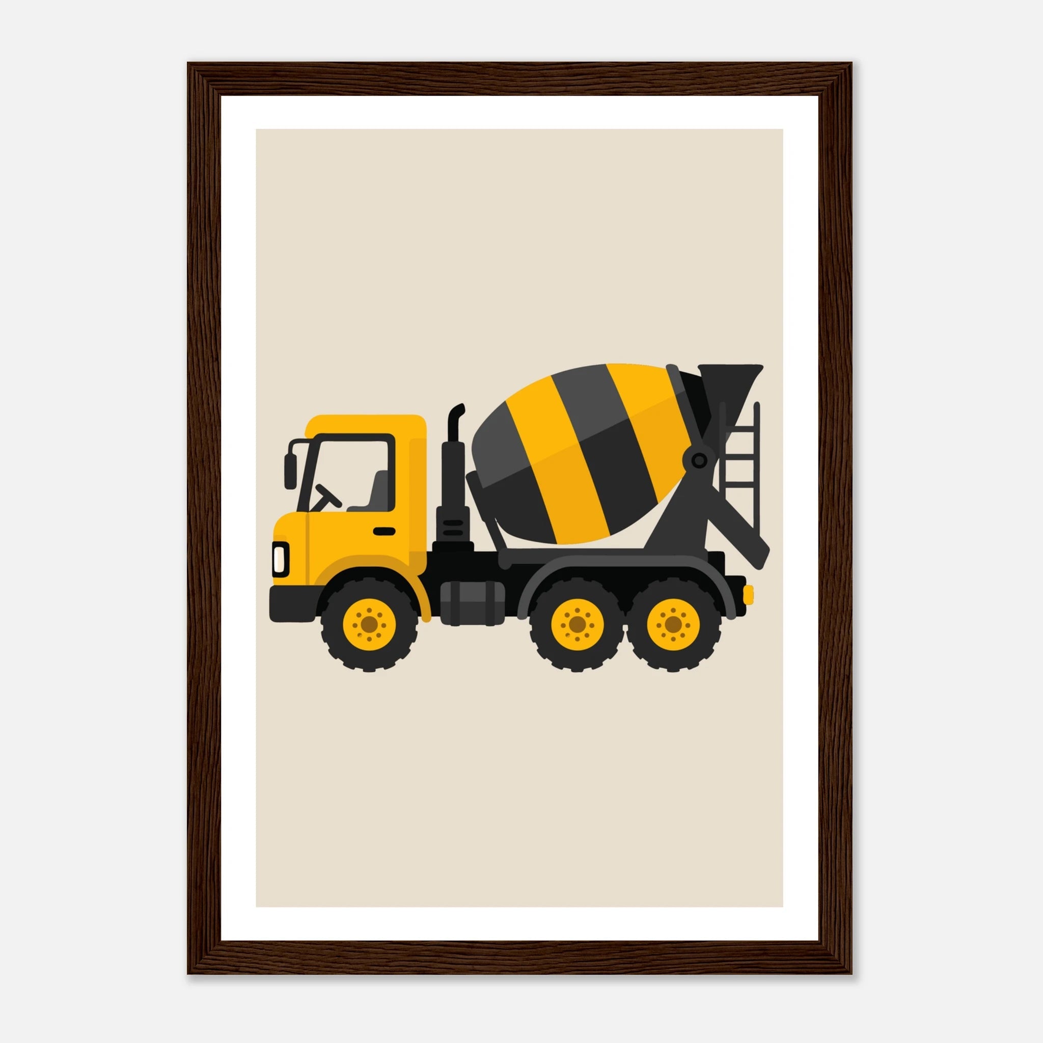Cementbil poster poster