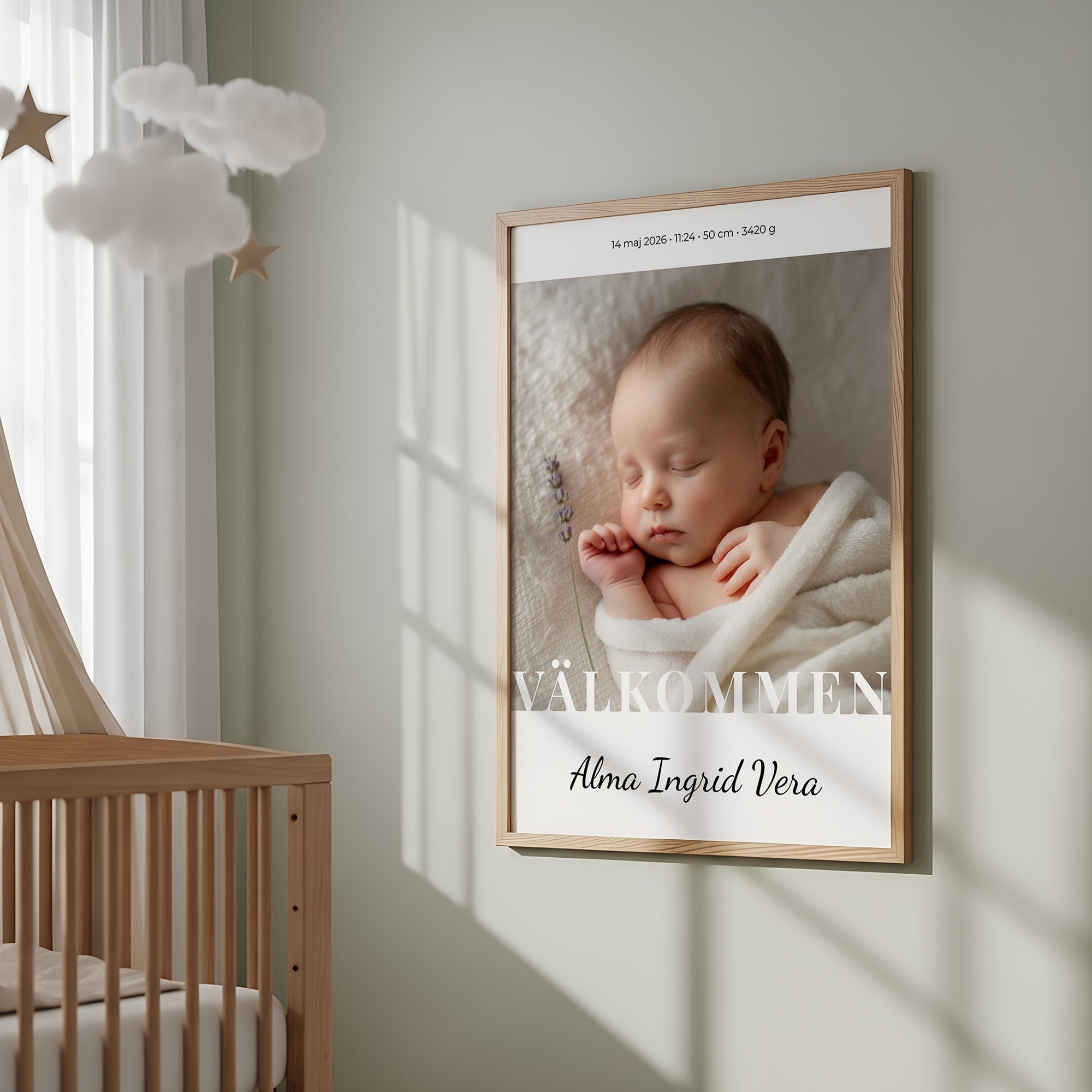 Födelseposter med namn poster