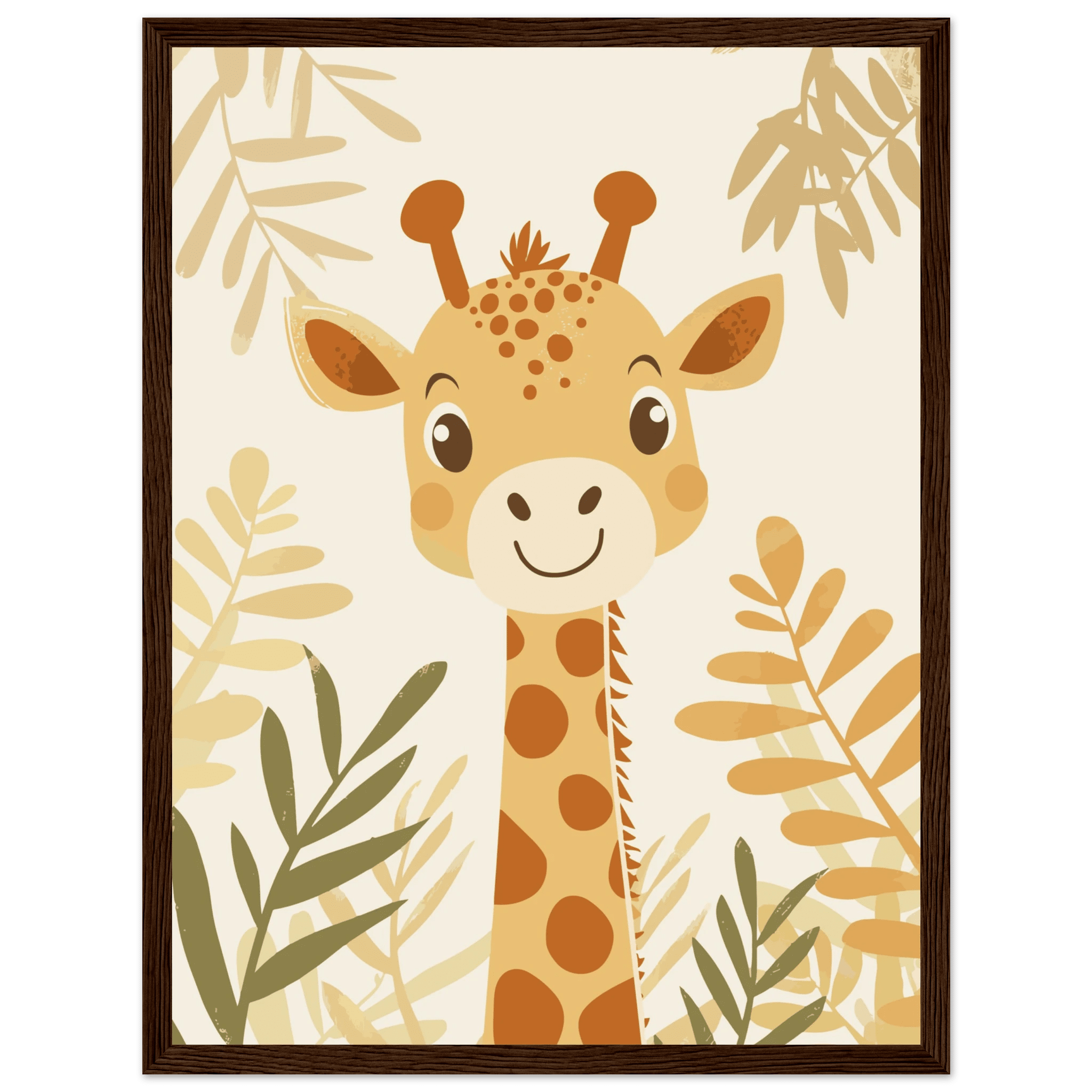 Giraffposter poster
