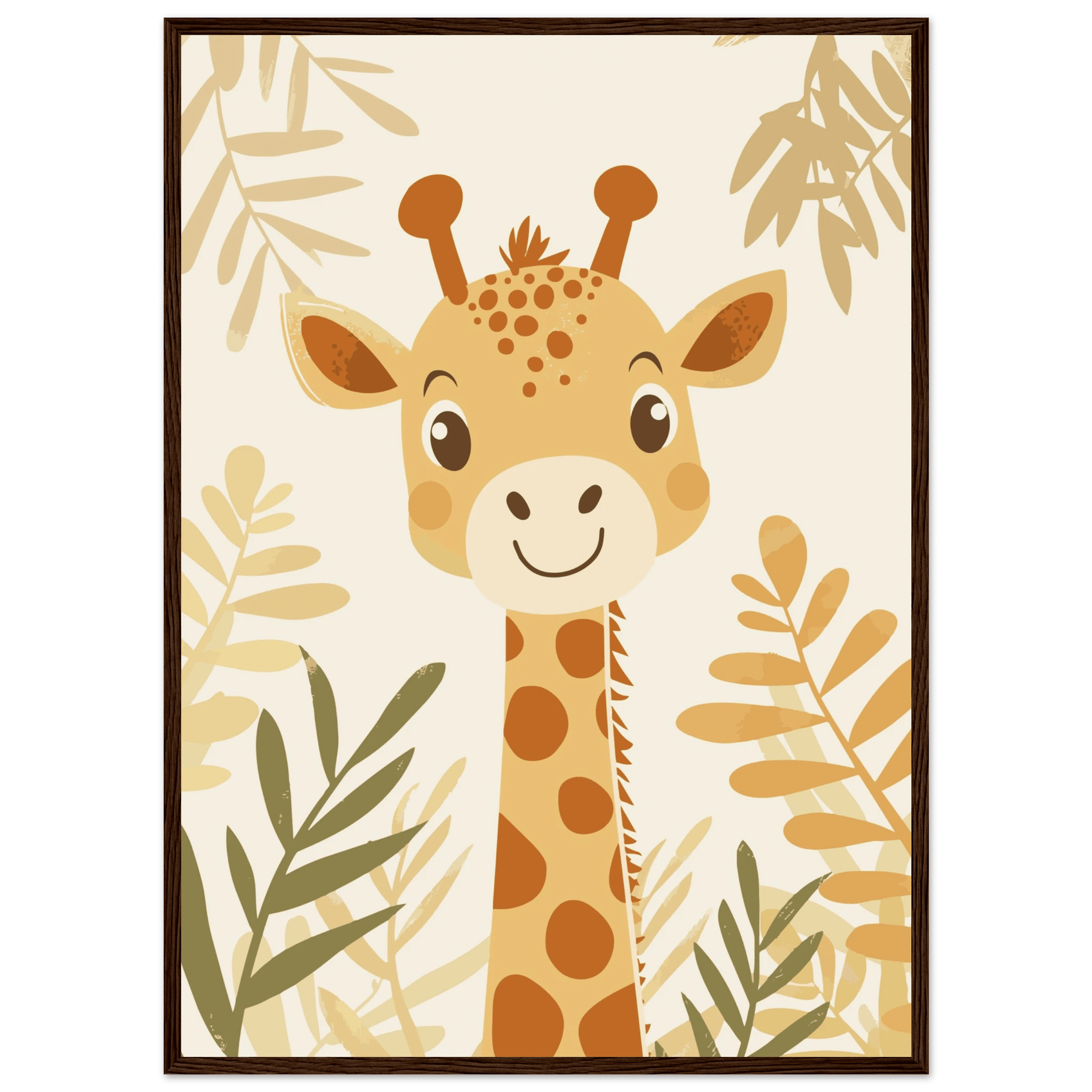 Giraffposter poster