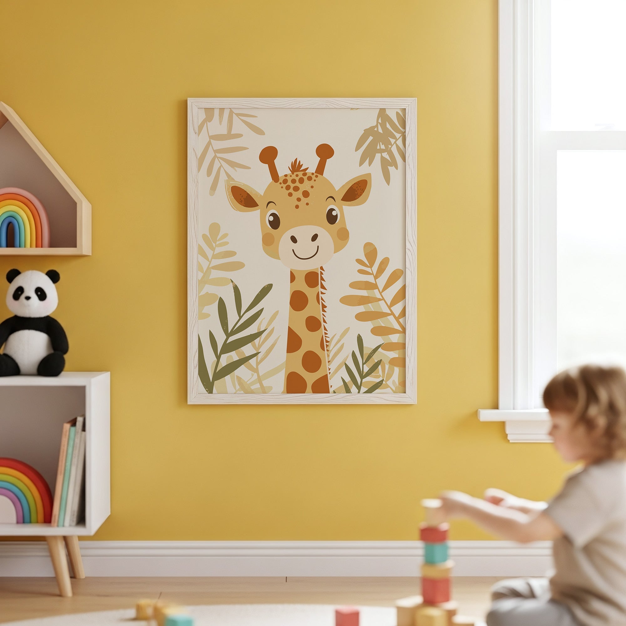 Giraffposter poster