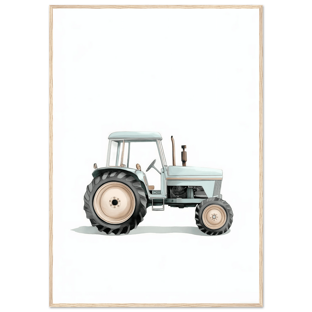 Grön traktor poster poster