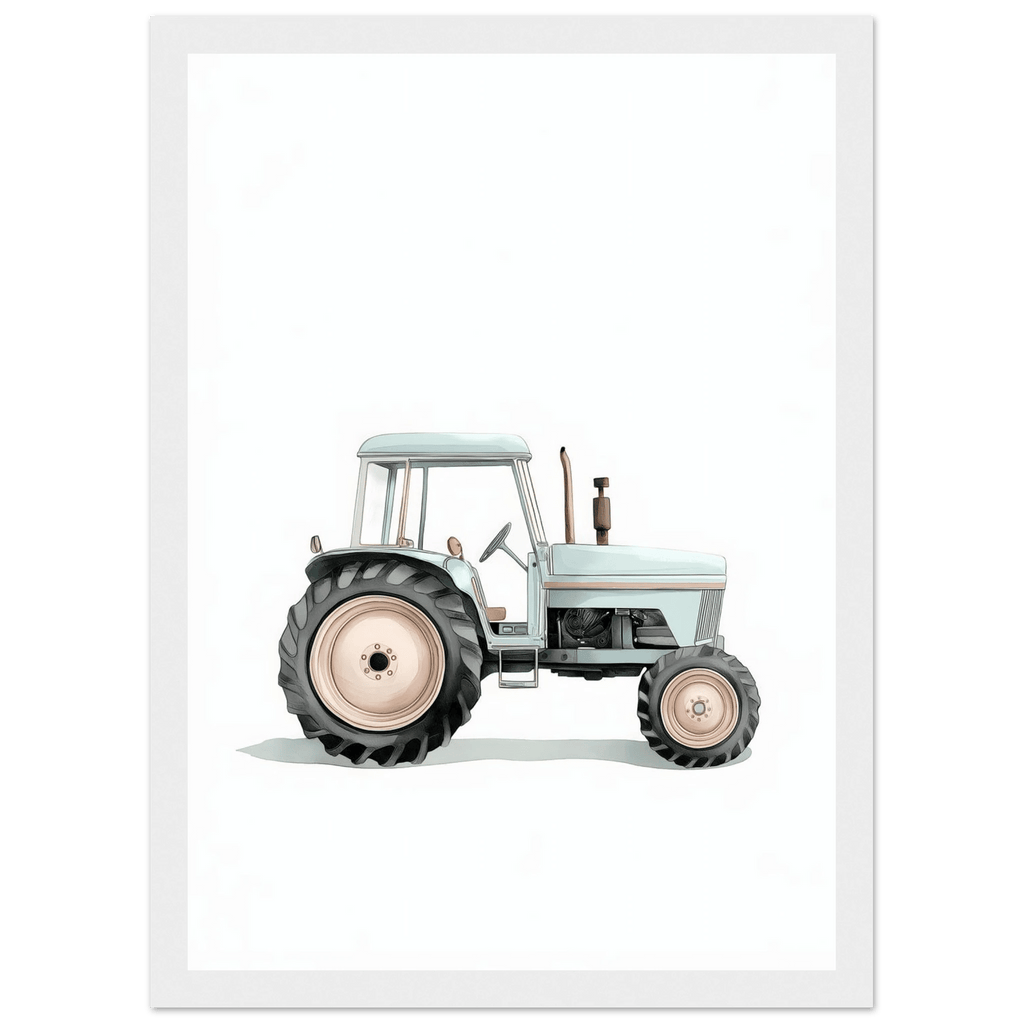 Grön traktor poster poster