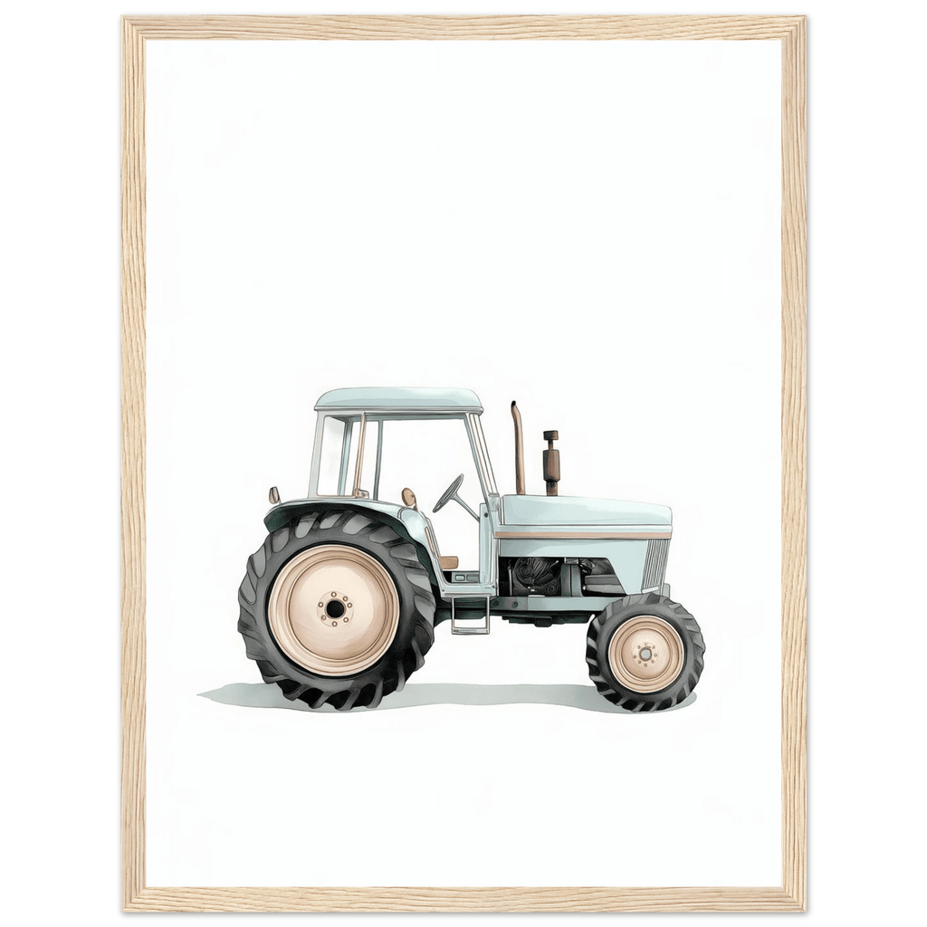 Grön traktor poster poster
