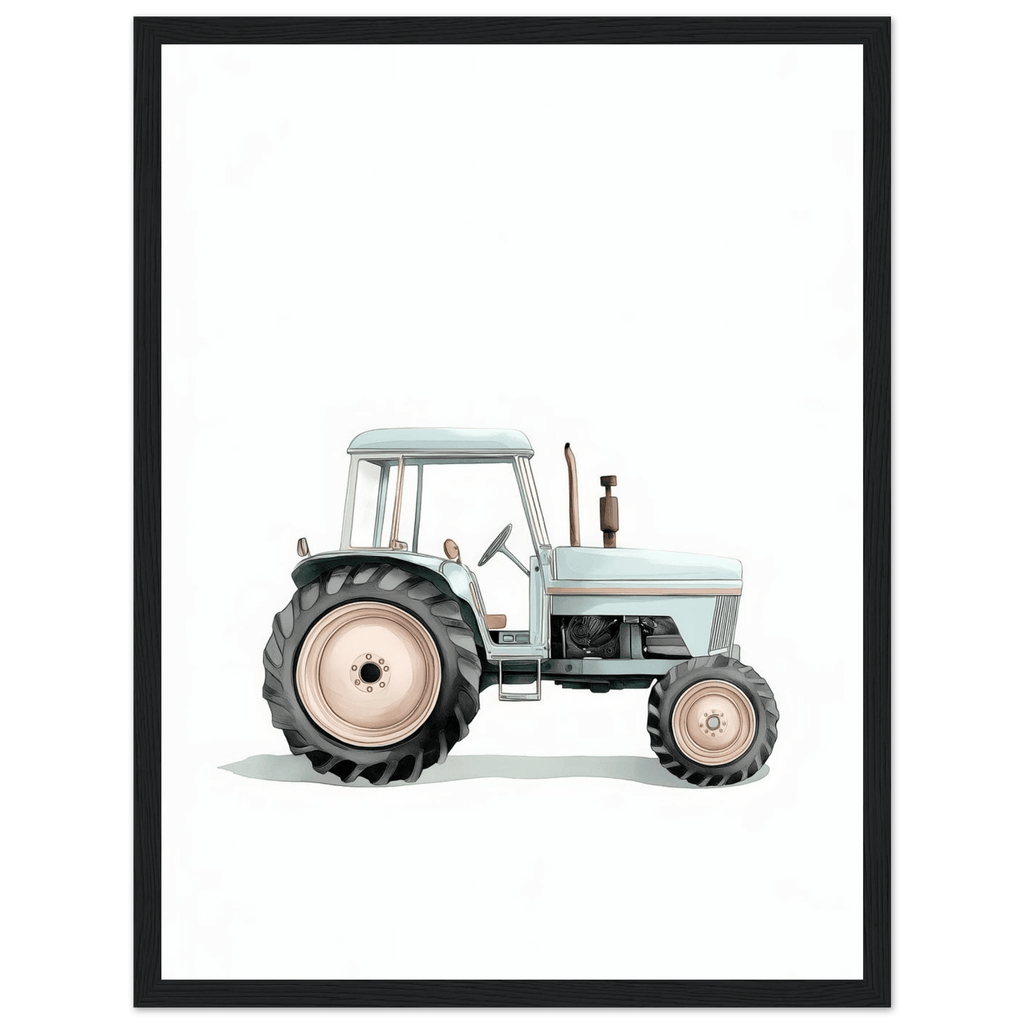 Grön traktor poster poster