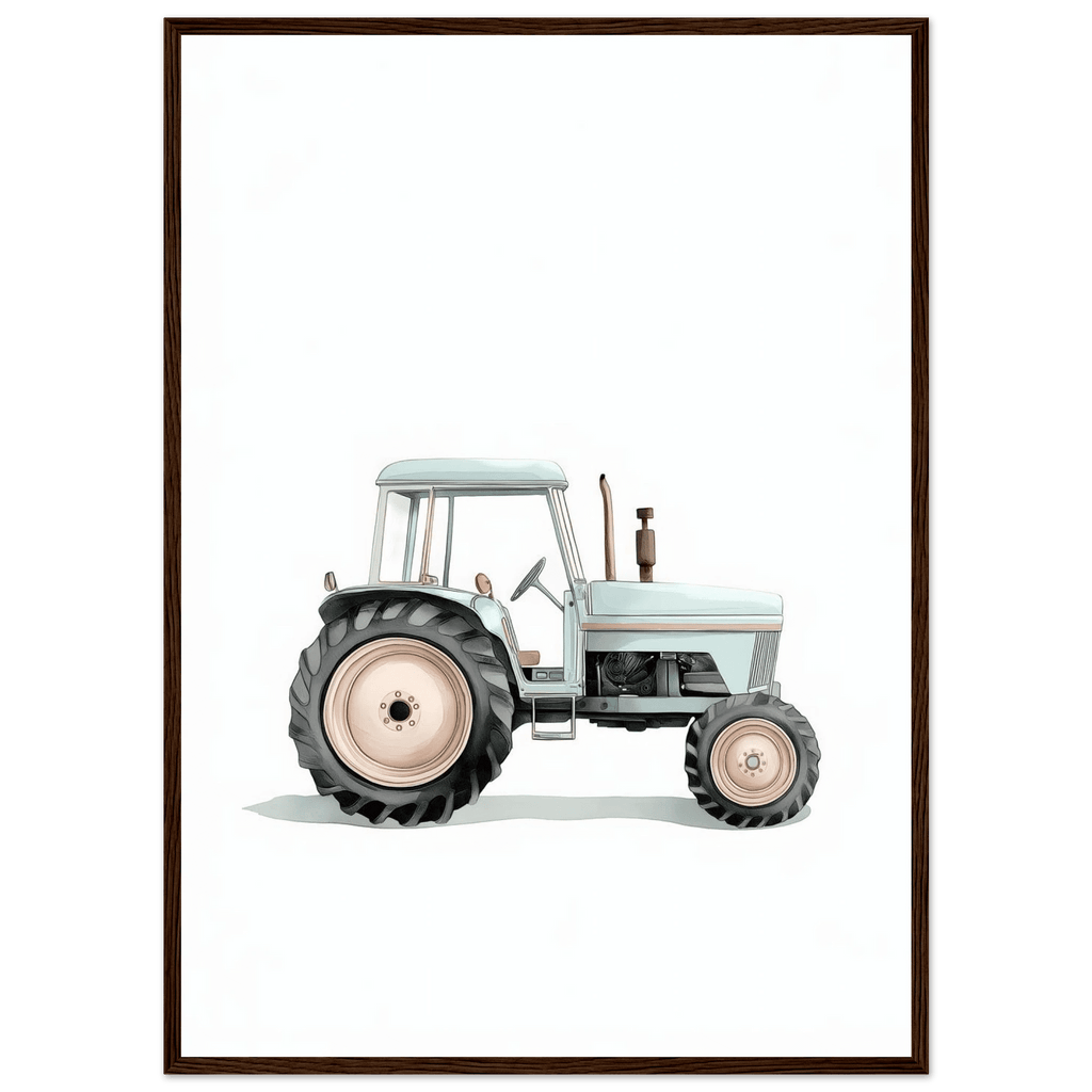 Grön traktor poster poster